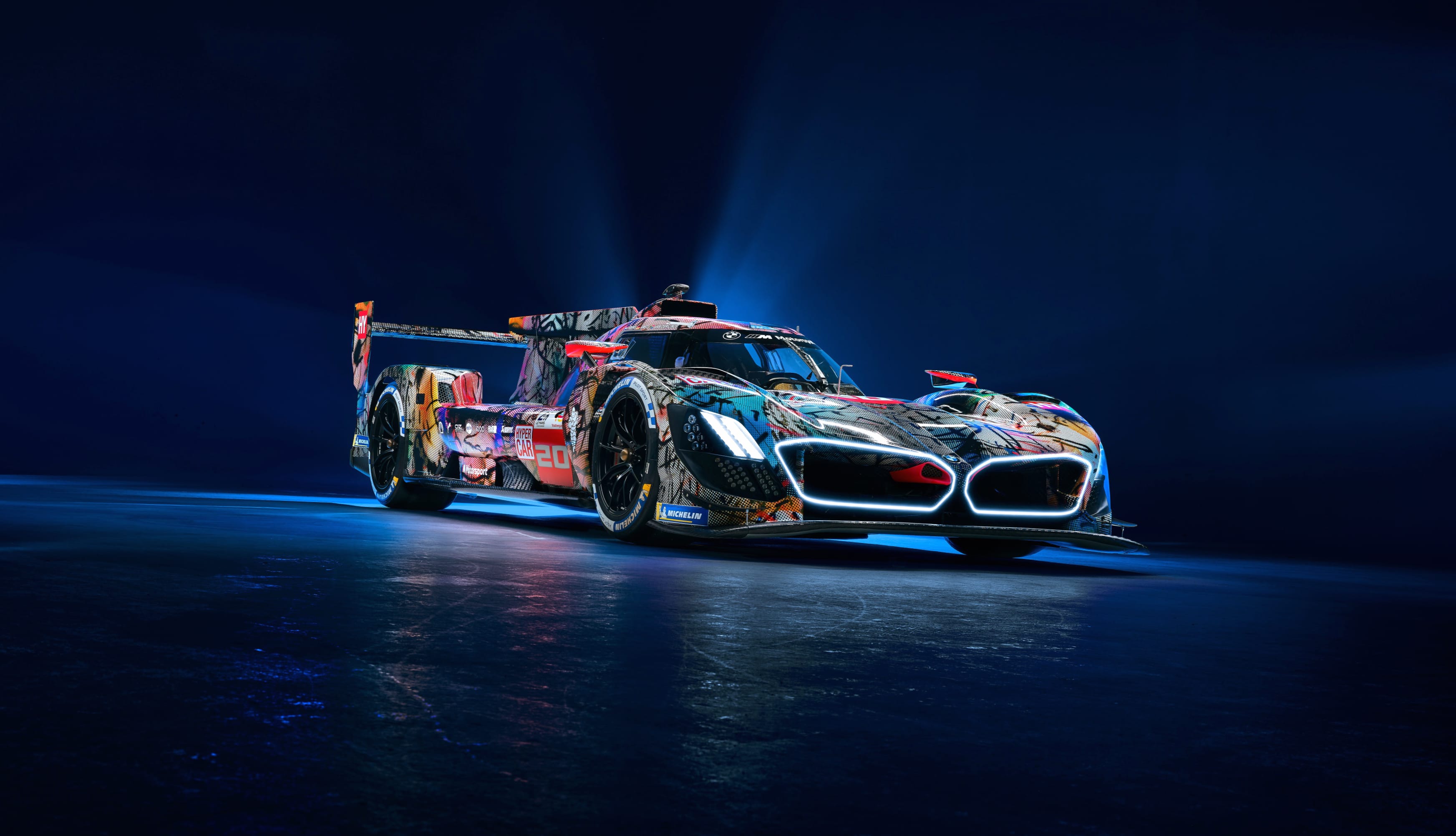 BMW Art car 8K at 2560 x 1440 HD size wallpapers HD quality