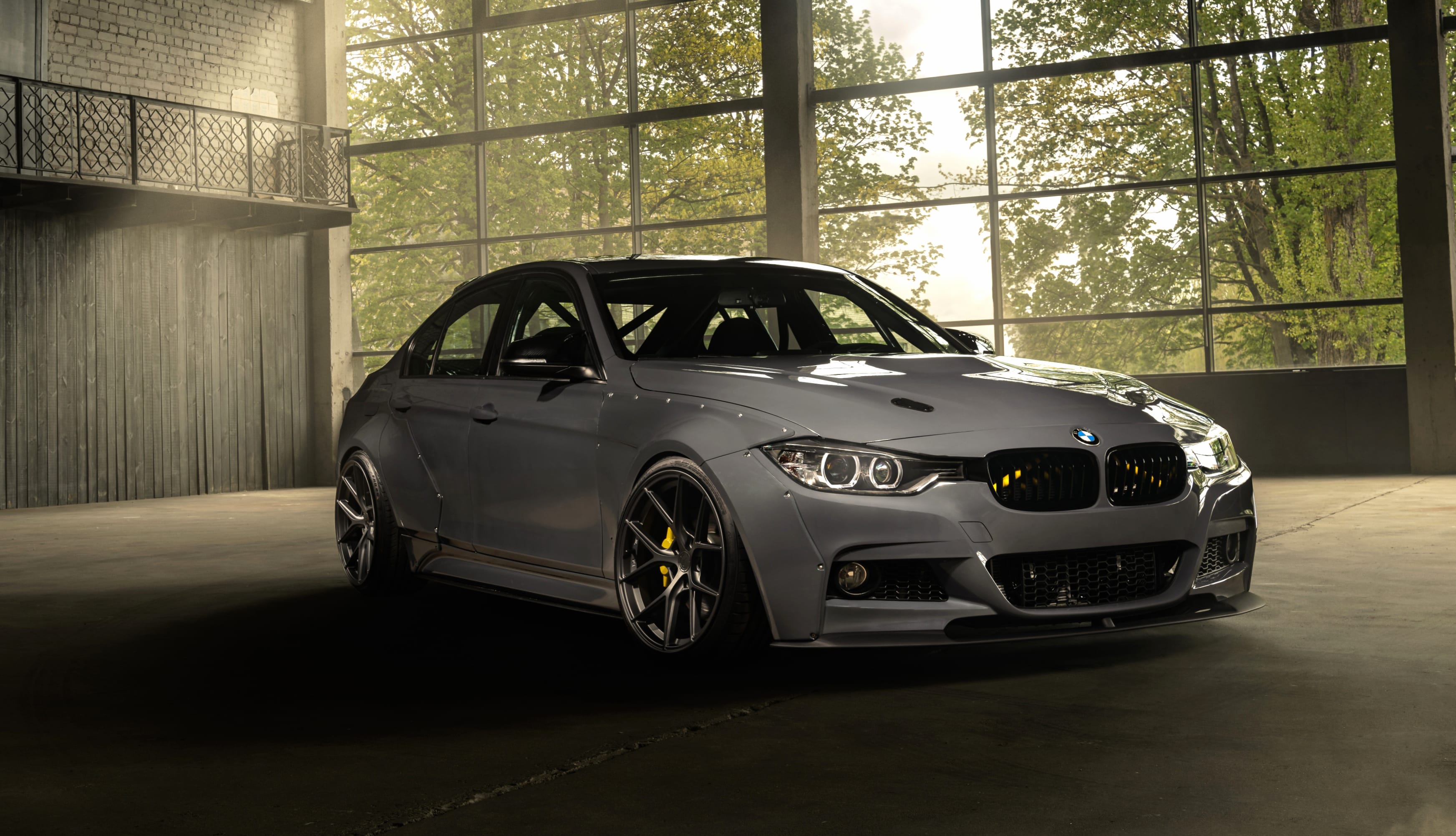 BMW F30 (3 Series) Widebody at 320 x 480 iPhone size wallpapers HD quality