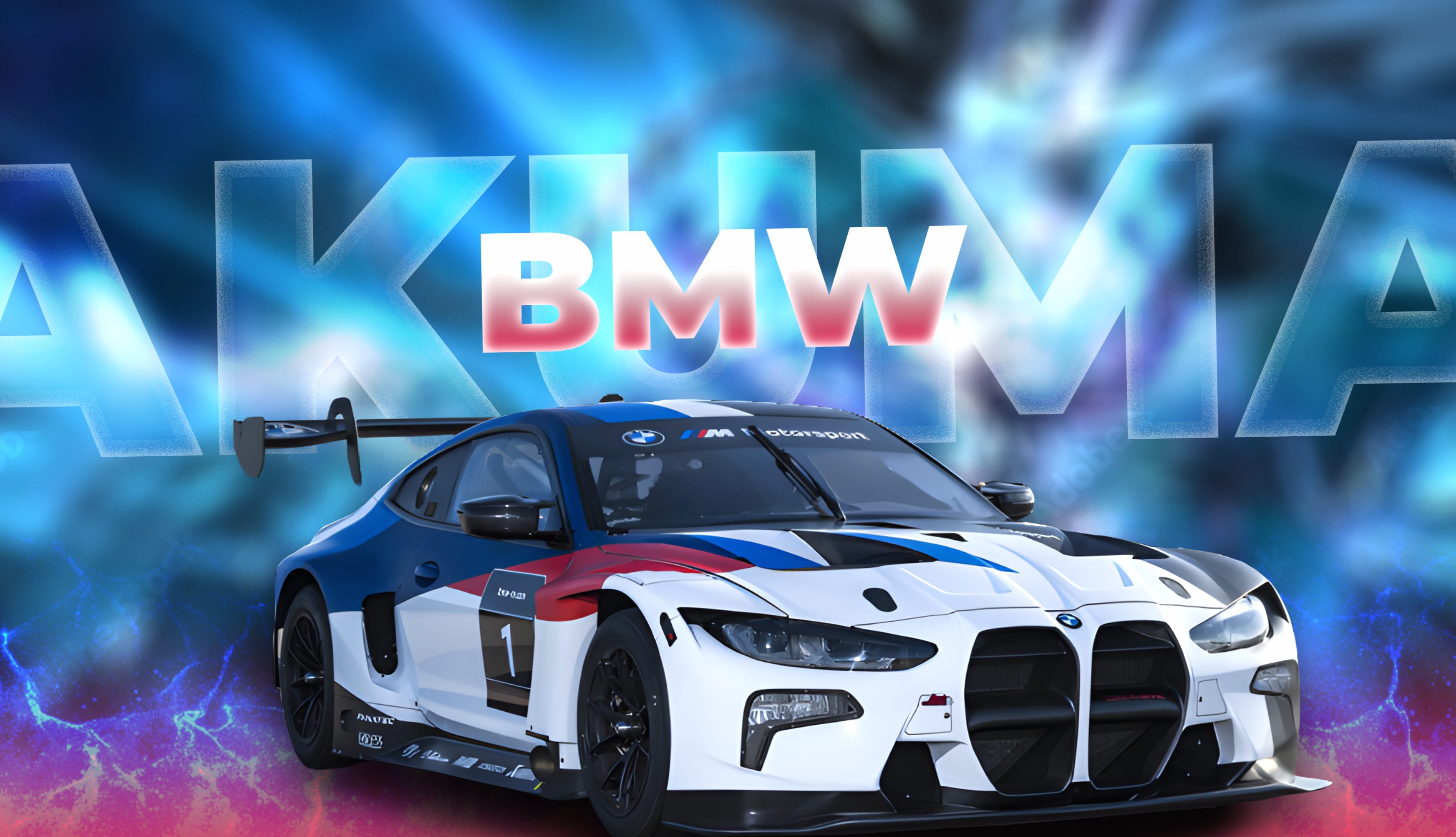 BMW M4 GT3 - Akuma wallpapers HD quality