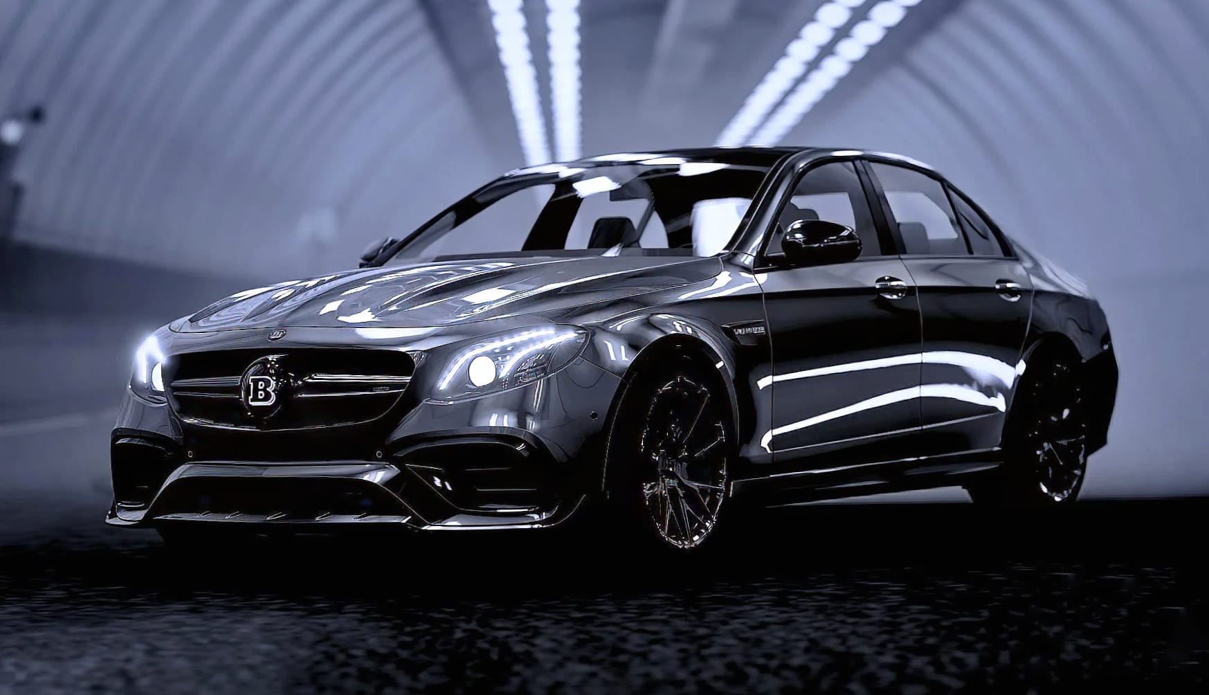 Brabus 800 E63 – High-Performance Luxury Car Background wallpapers HD quality