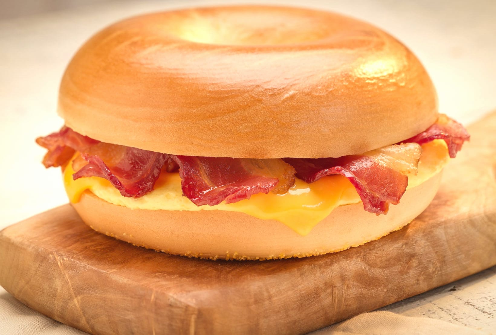 Bread Bacon Bagel Food Sandwich Wallpaper wallpapers HD quality