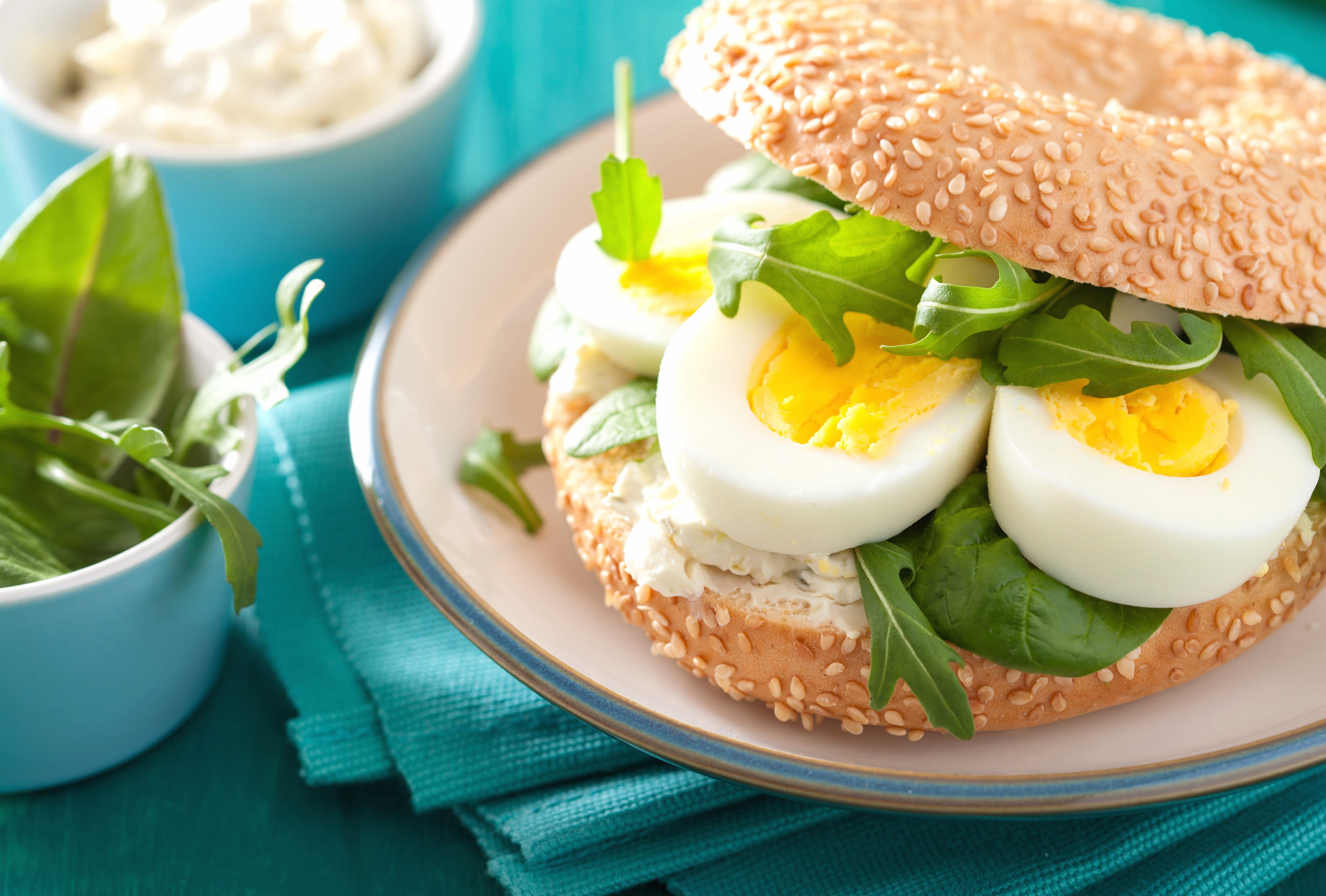 Bread Salad Egg Food Sandwich wallpapers HD quality