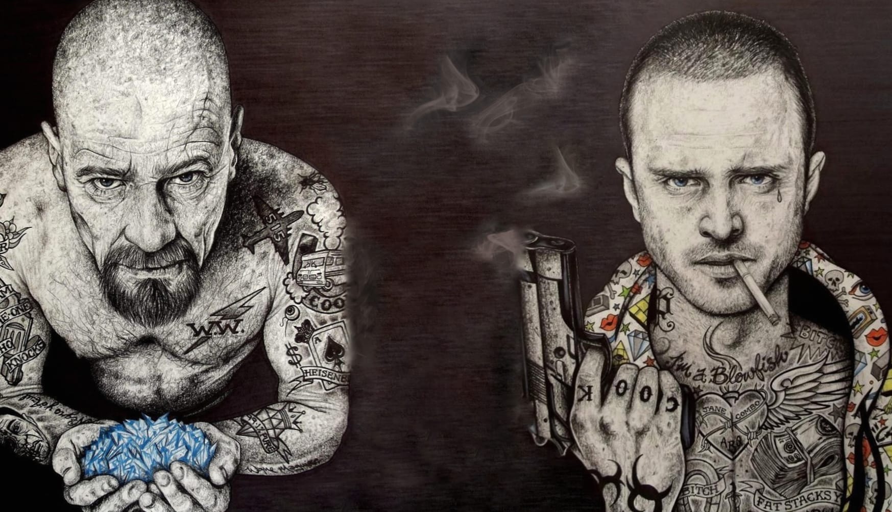 Breaking Bad Tattoo Art wallpapers HD quality