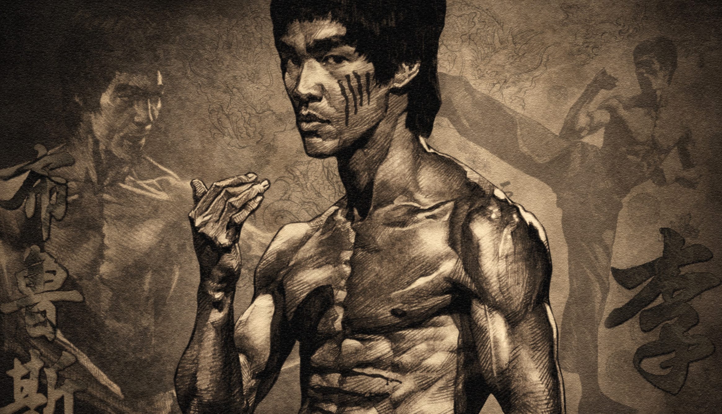 Bruce Lee - Legendary Martial Artist at 640 x 1136 iPhone 5 size wallpapers HD quality