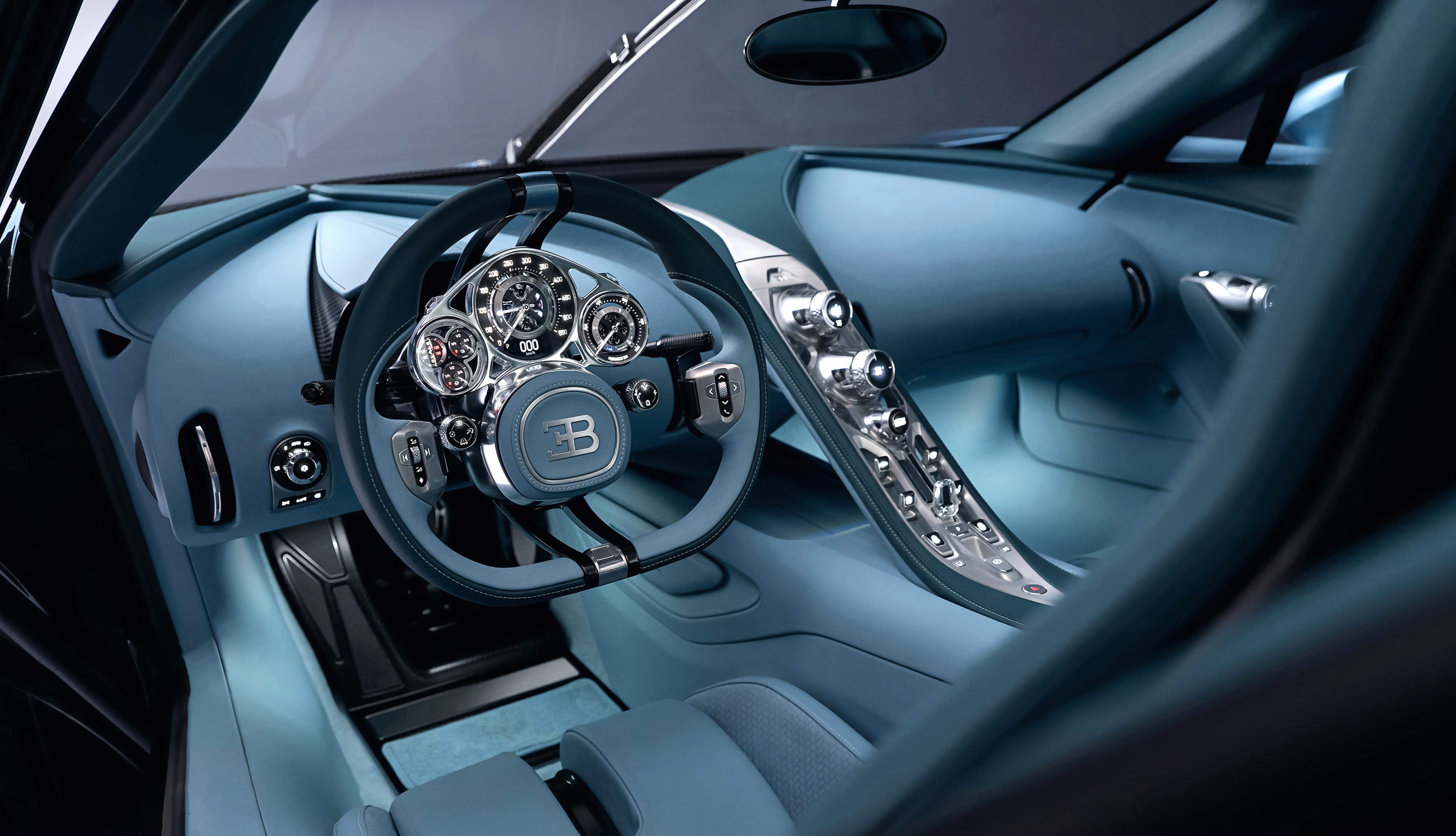 Bugatti Tourbillon Interior - wallpapers HD quality