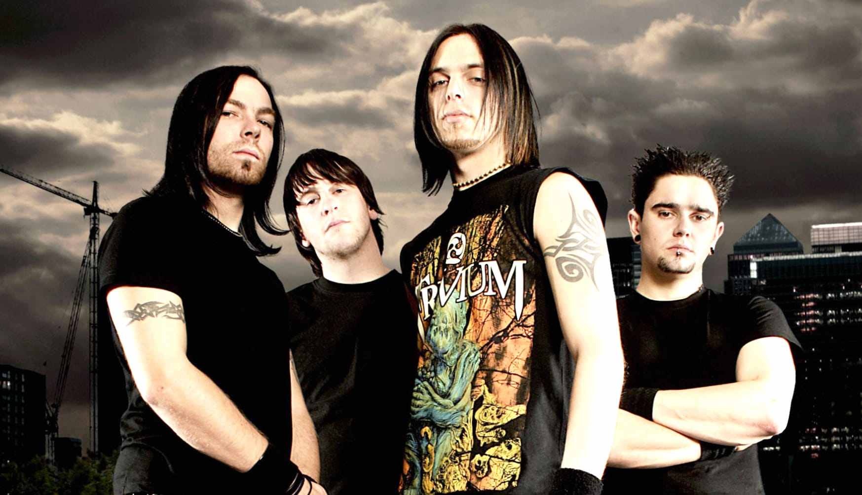 Bullet For My Valentine Music Scene Carnage at 1024 x 1024 iPad size wallpapers HD quality