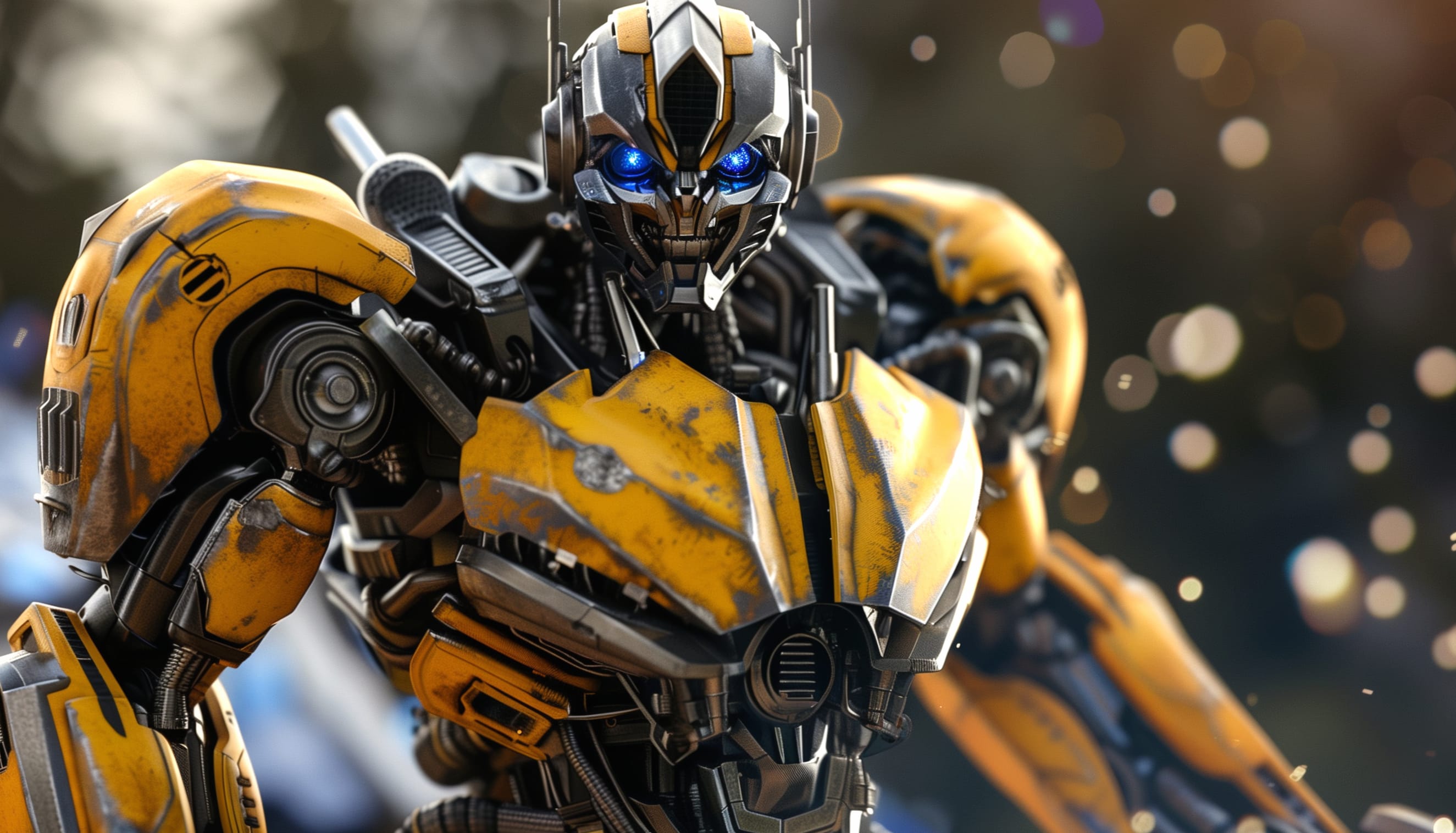 Bumblebee Transformers - Dynamic Movie Hero Desktop Background wallpapers HD quality