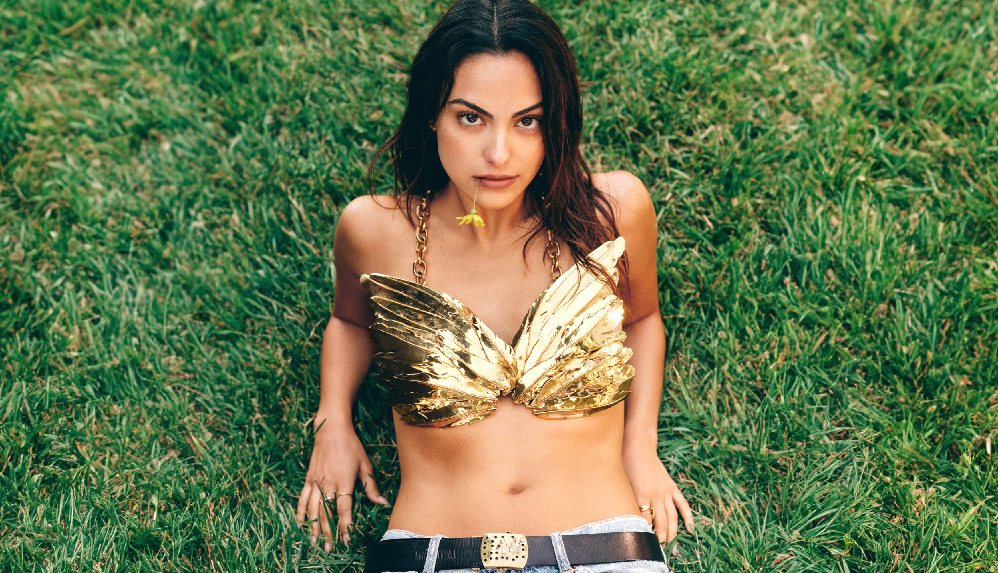 Camila Mendes Vogue Mexico at 640 x 960 iPhone 4 size wallpapers HD quality