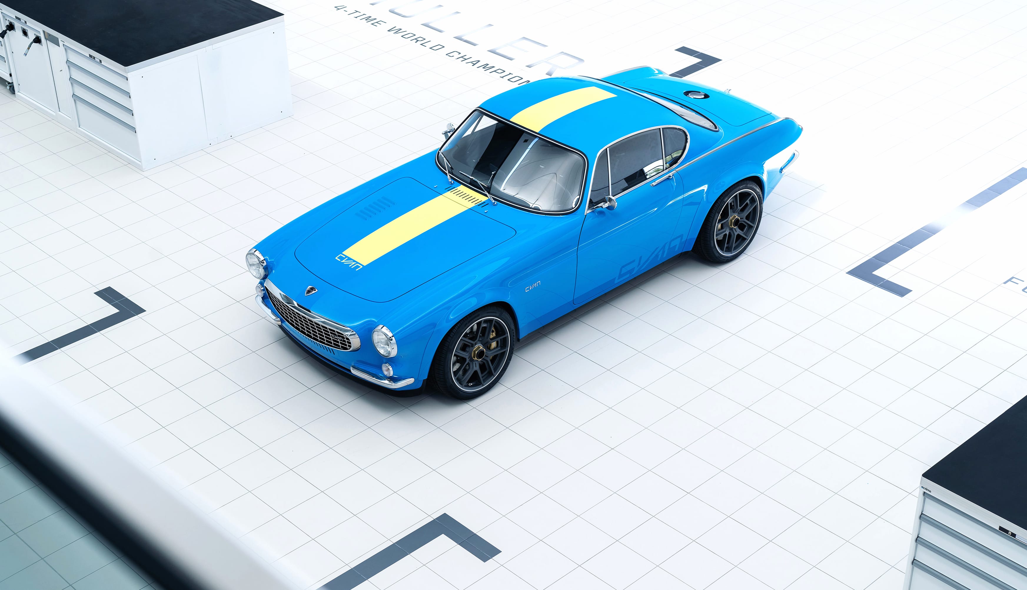 Car Vehicle Volvo P1800 Cyan wallpapers HD quality