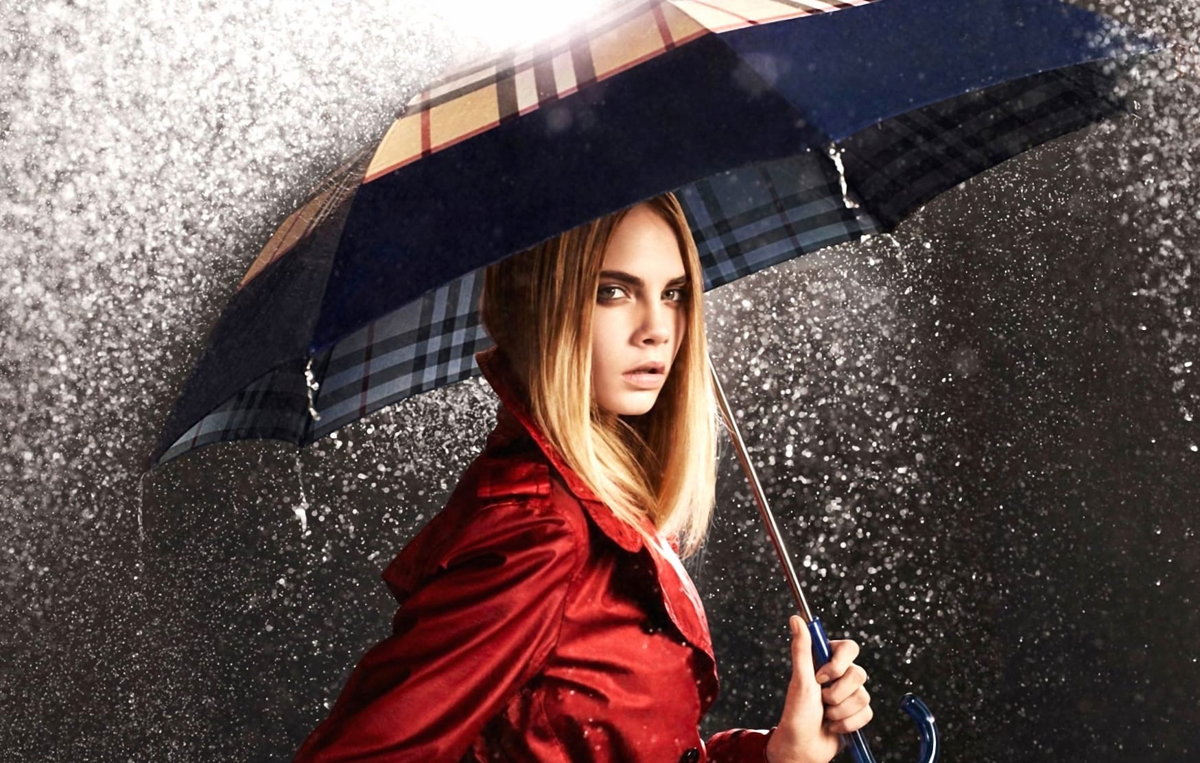 Celebrity Rain with Umbrella at 320 x 480 iPhone size wallpapers HD quality