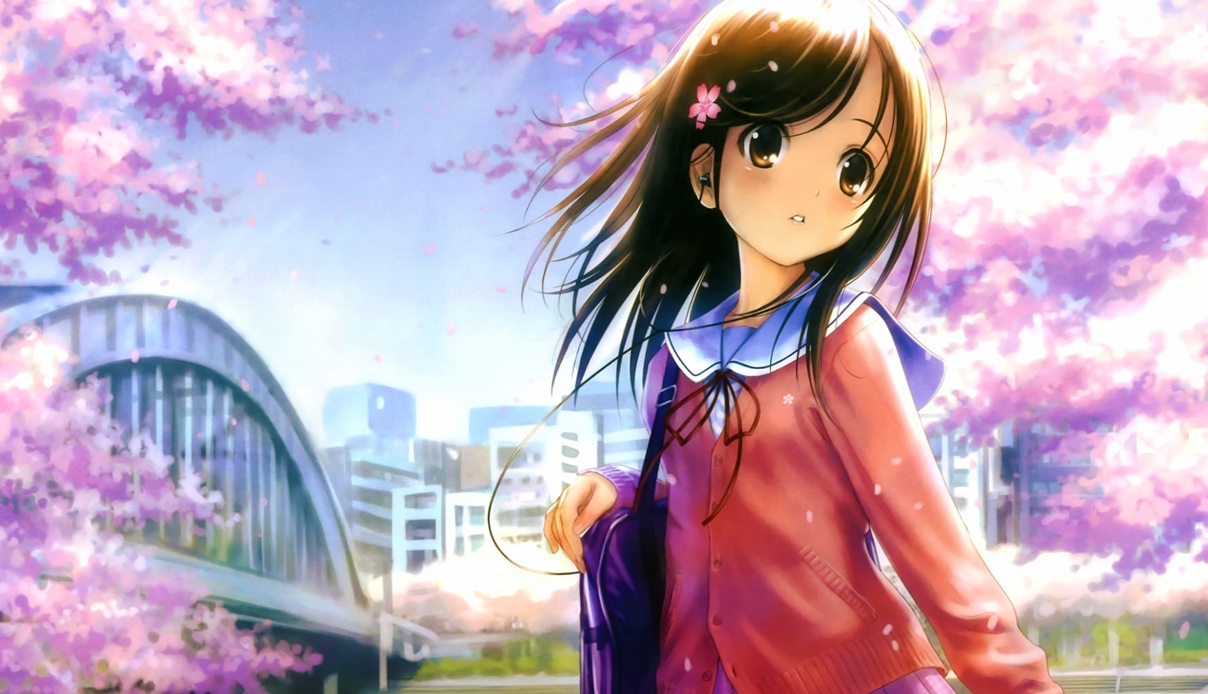 Charming Anime Girl wallpapers HD quality