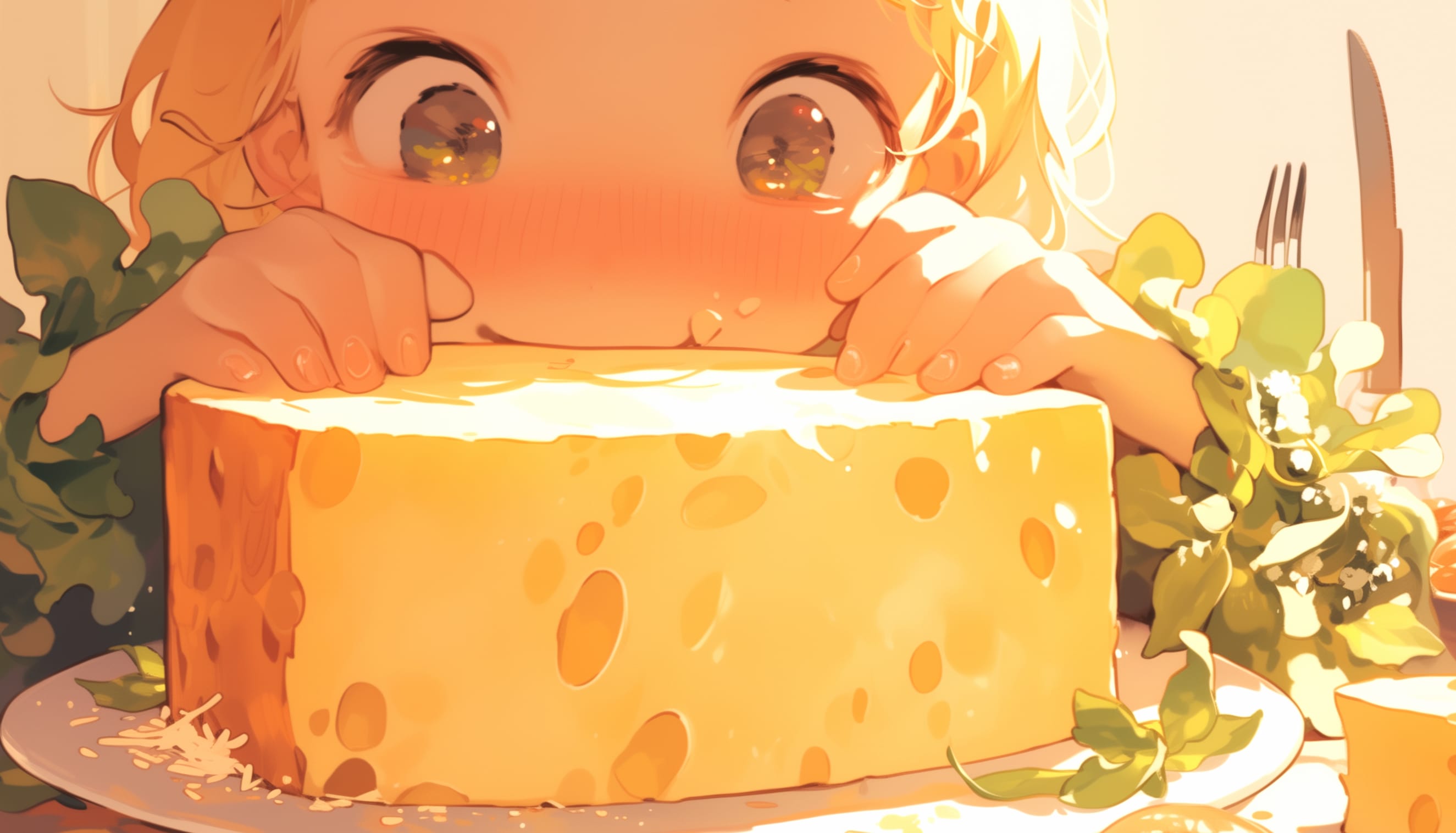 Cheese Delight - Parmesan Adventure at 1600 x 1200 size wallpapers HD quality