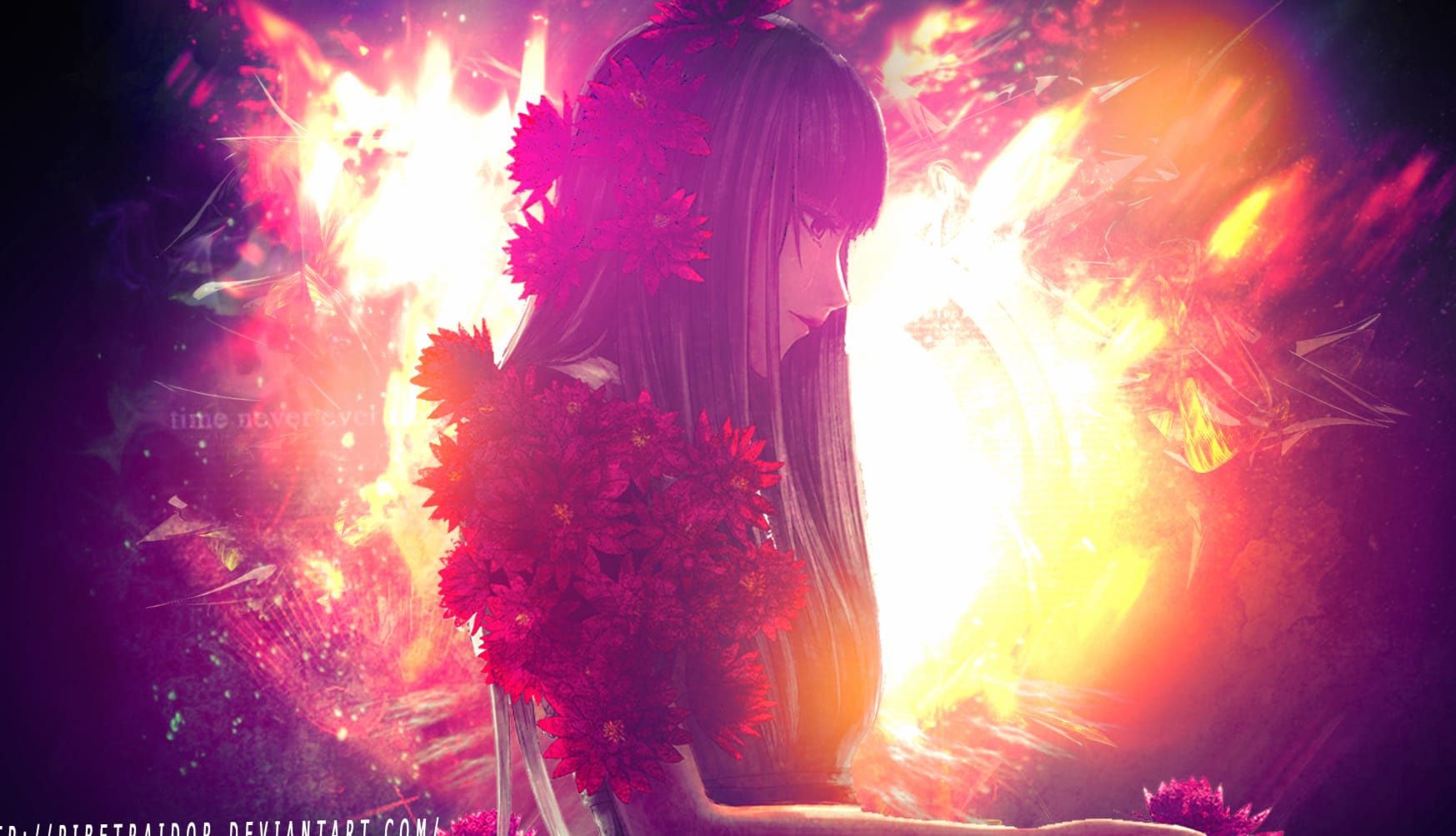 Chiyuki in Bloom from Death Parade at 1536 x 864 HD size wallpapers HD quality