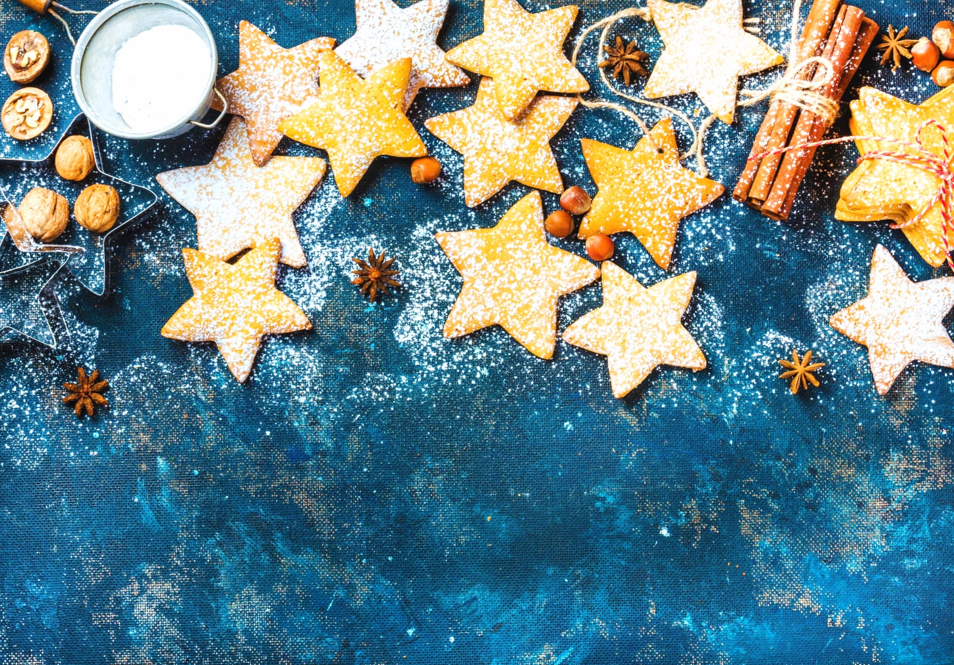 Cinnamon Star Cookies wallpapers HD quality