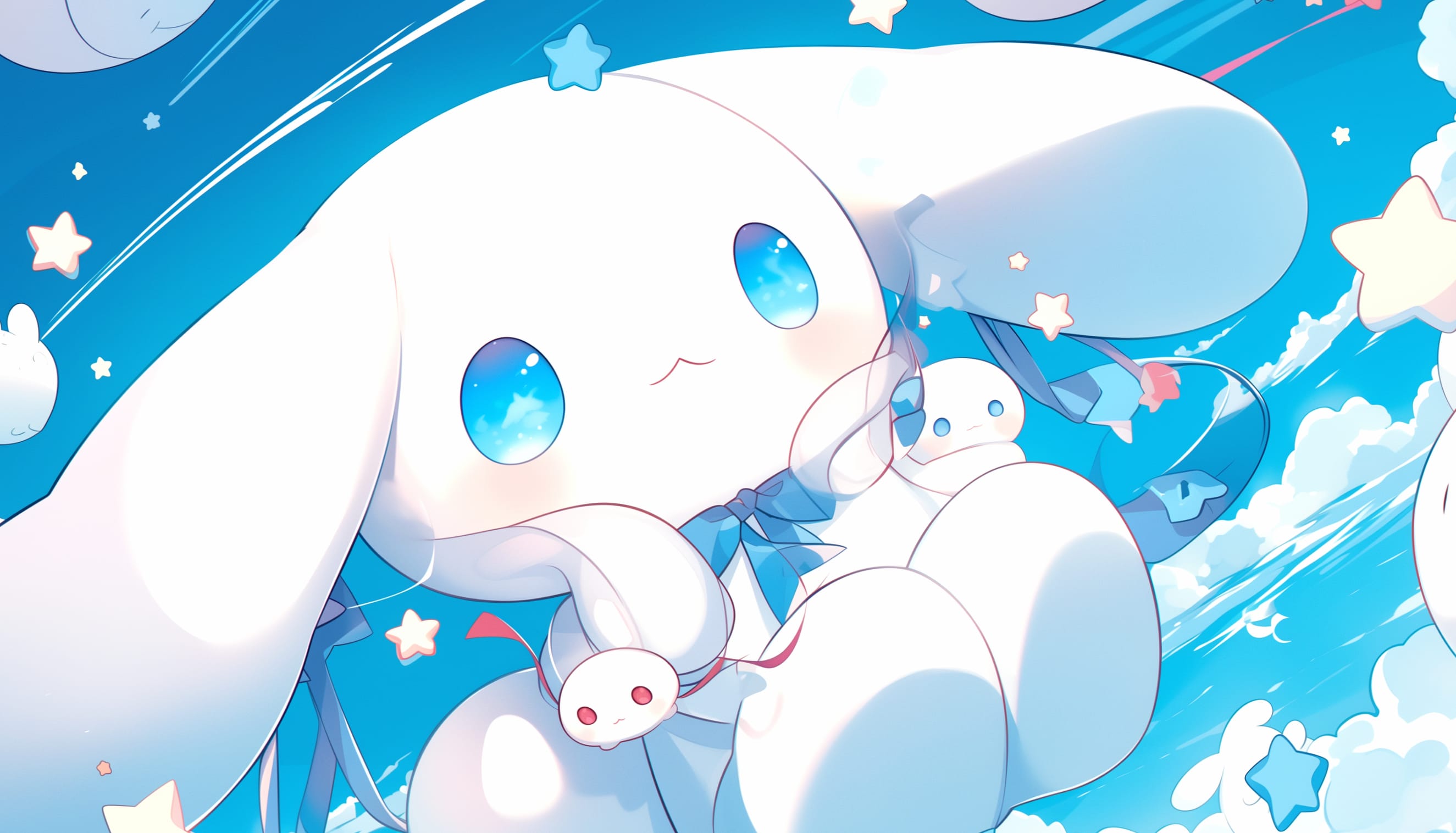 Cinnamoroll Anime - Dreamy Sanrio Background wallpapers HD quality