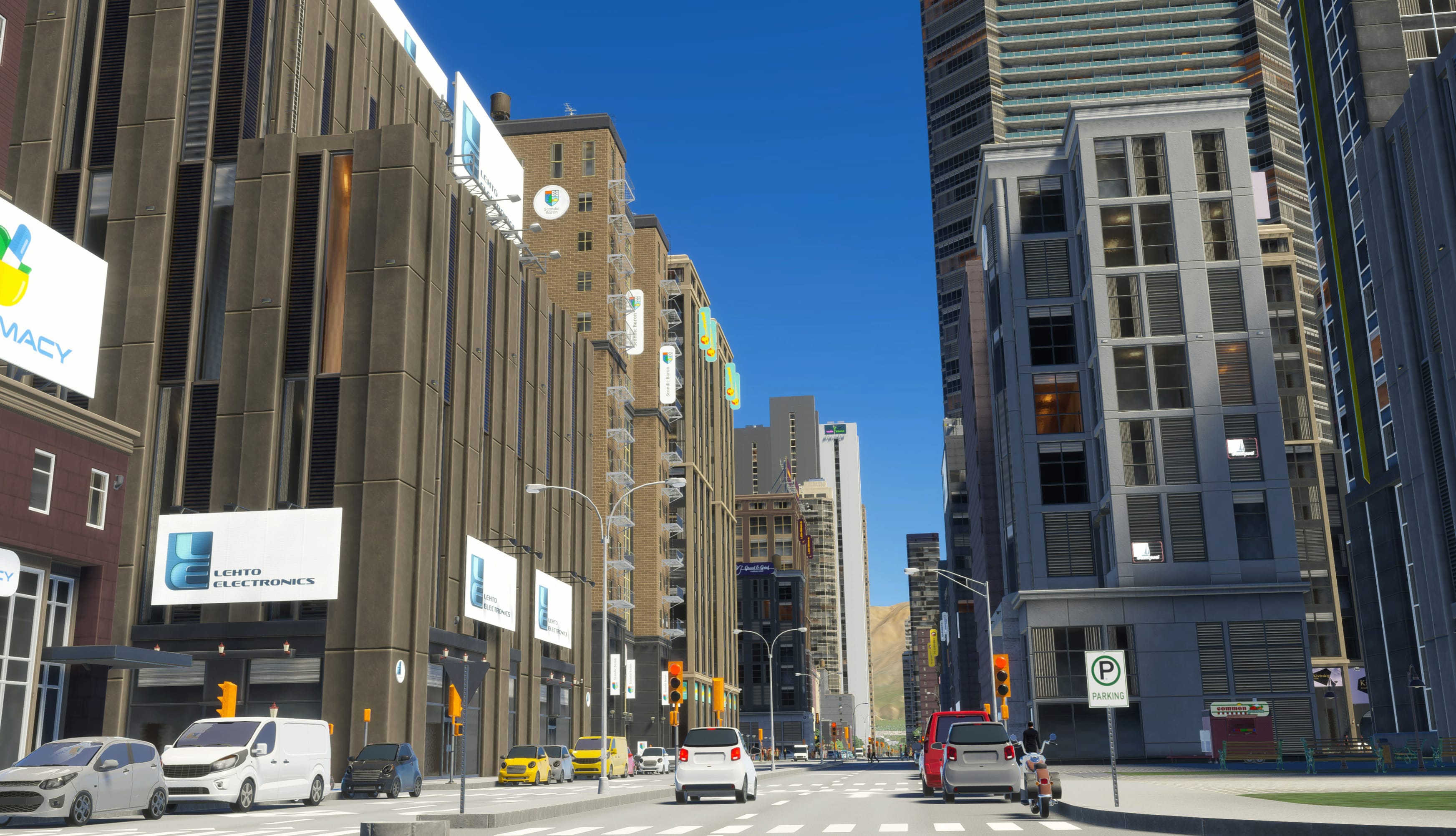 Cities Skylines II Urban Downtown wallpapers HD quality