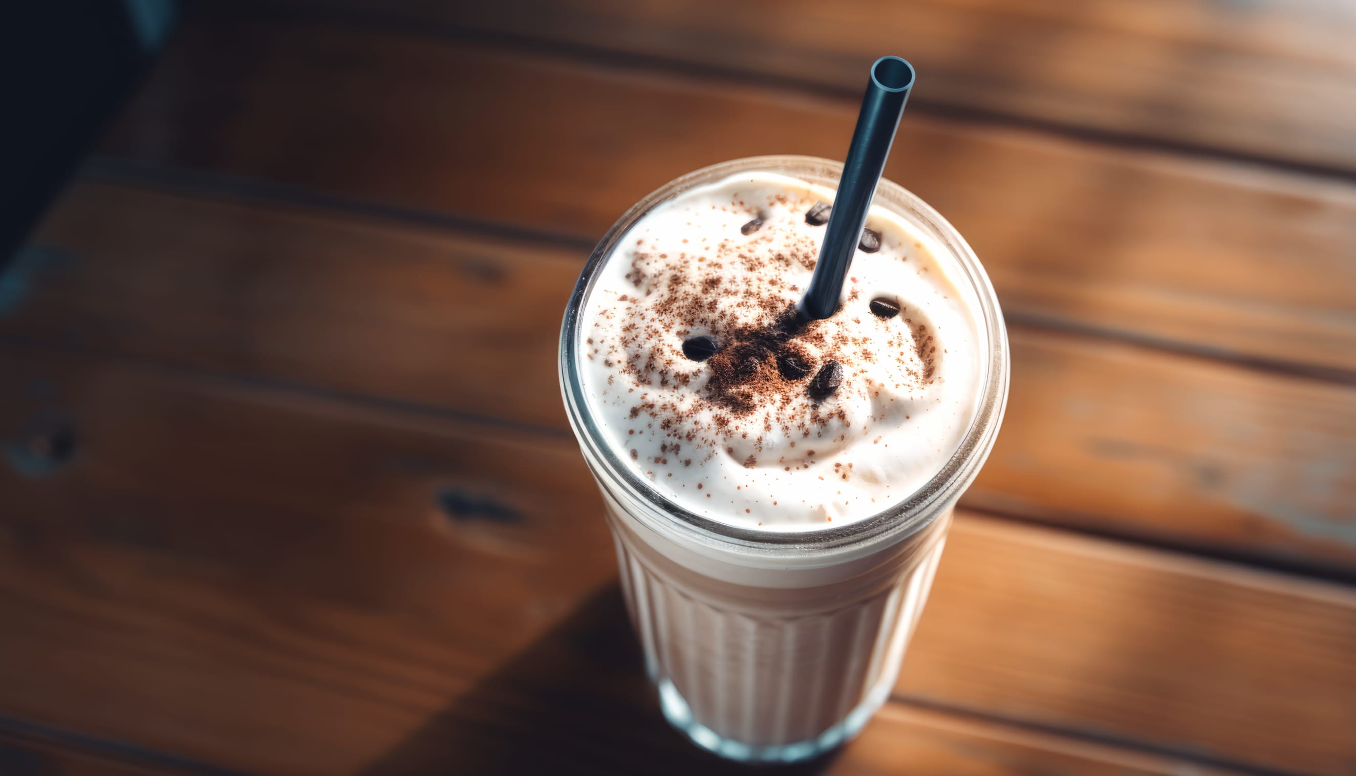 Coffee Milkshake Delicious Creamy Beverage Background wallpapers HD quality