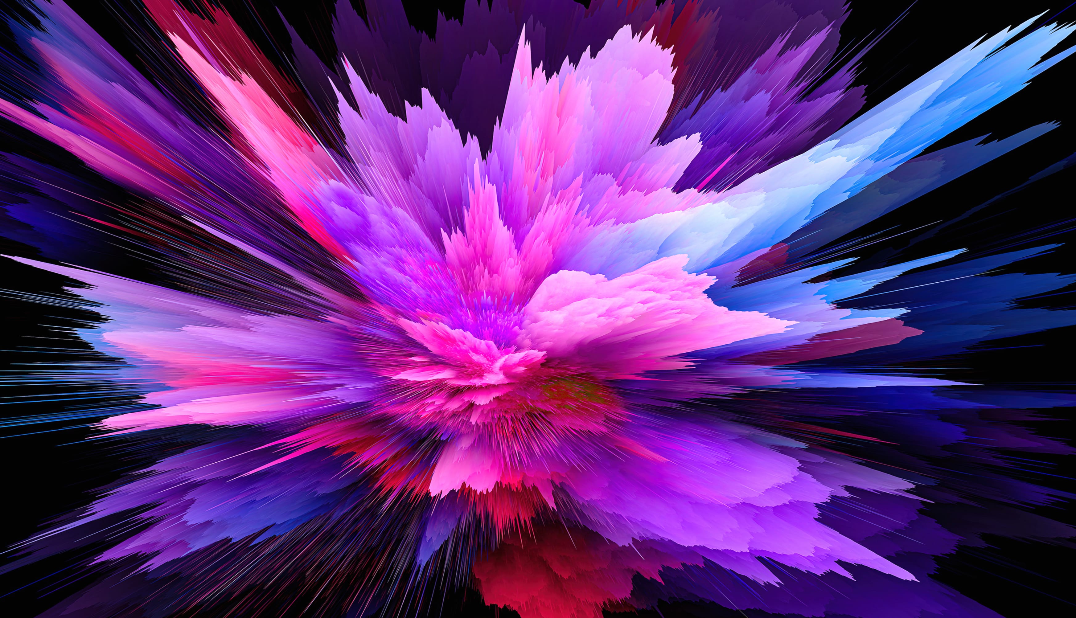 Color burst Purple abstract wallpapers HD quality