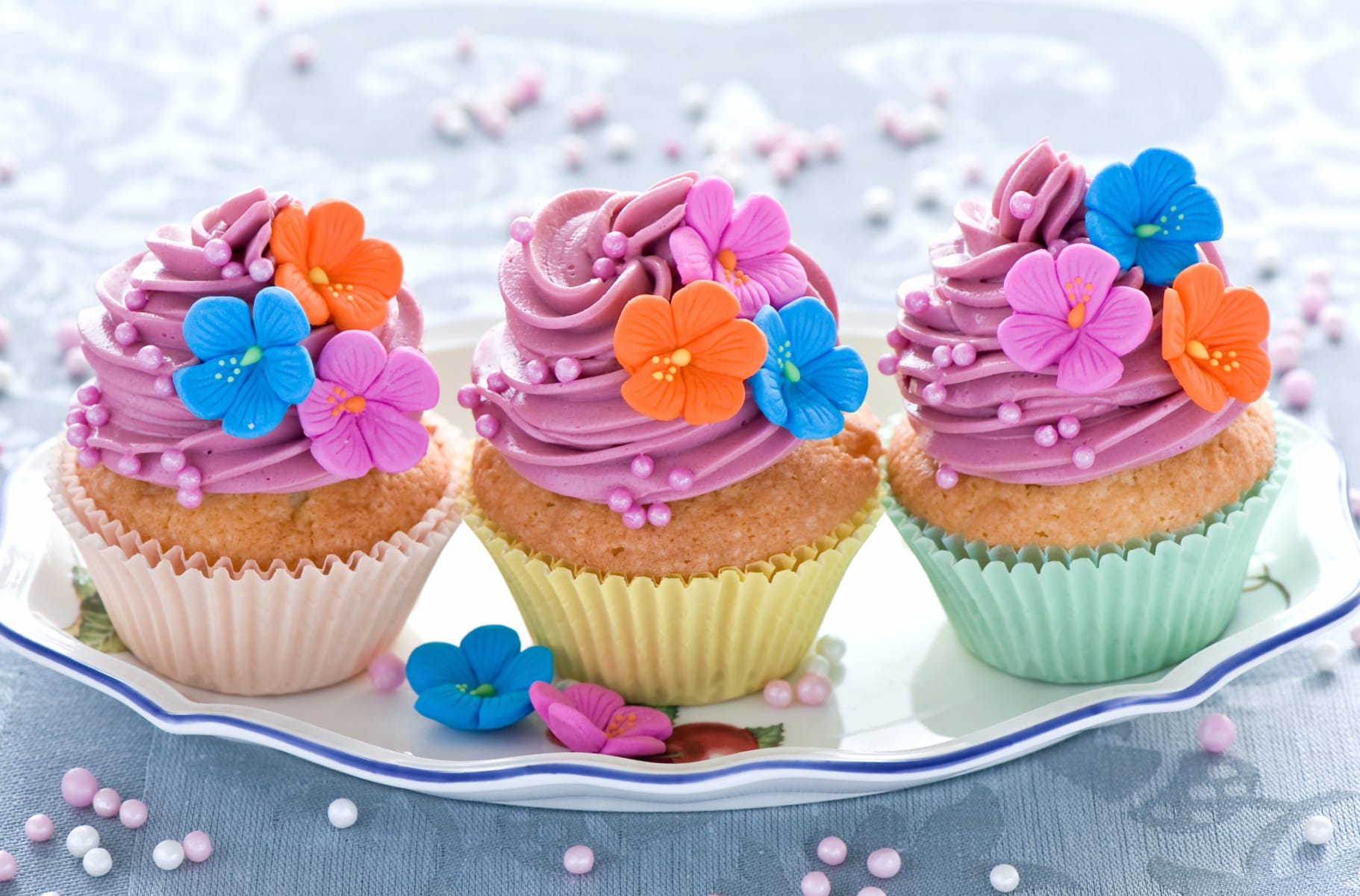 Colorful Cupcake Delight - at 1280 x 960 size wallpapers HD quality