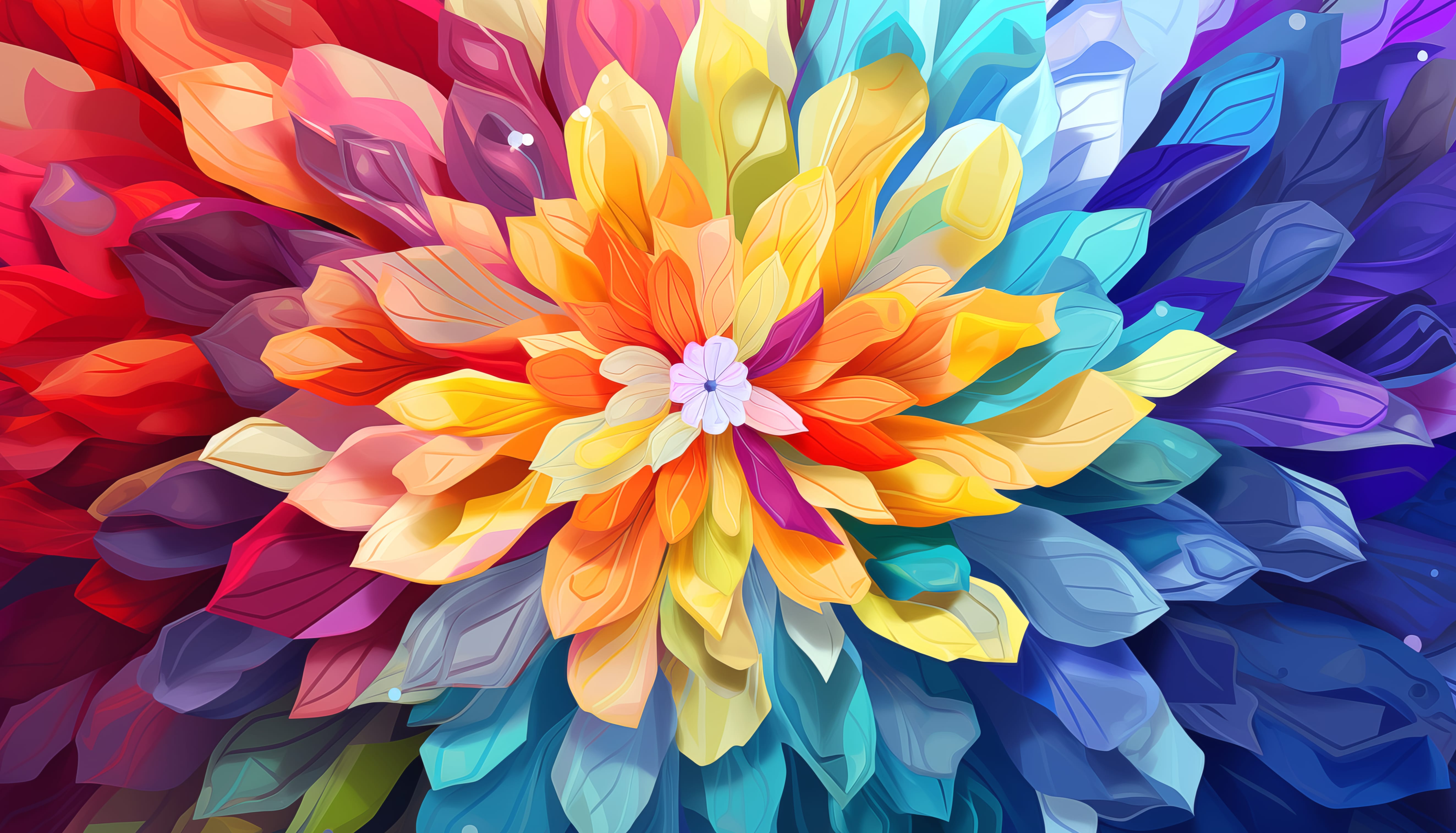 Colorful Petal Bloom wallpapers HD quality