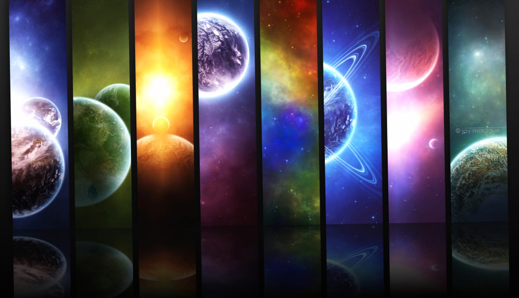 Colorful Sci-Fi Planet wallpapers HD quality