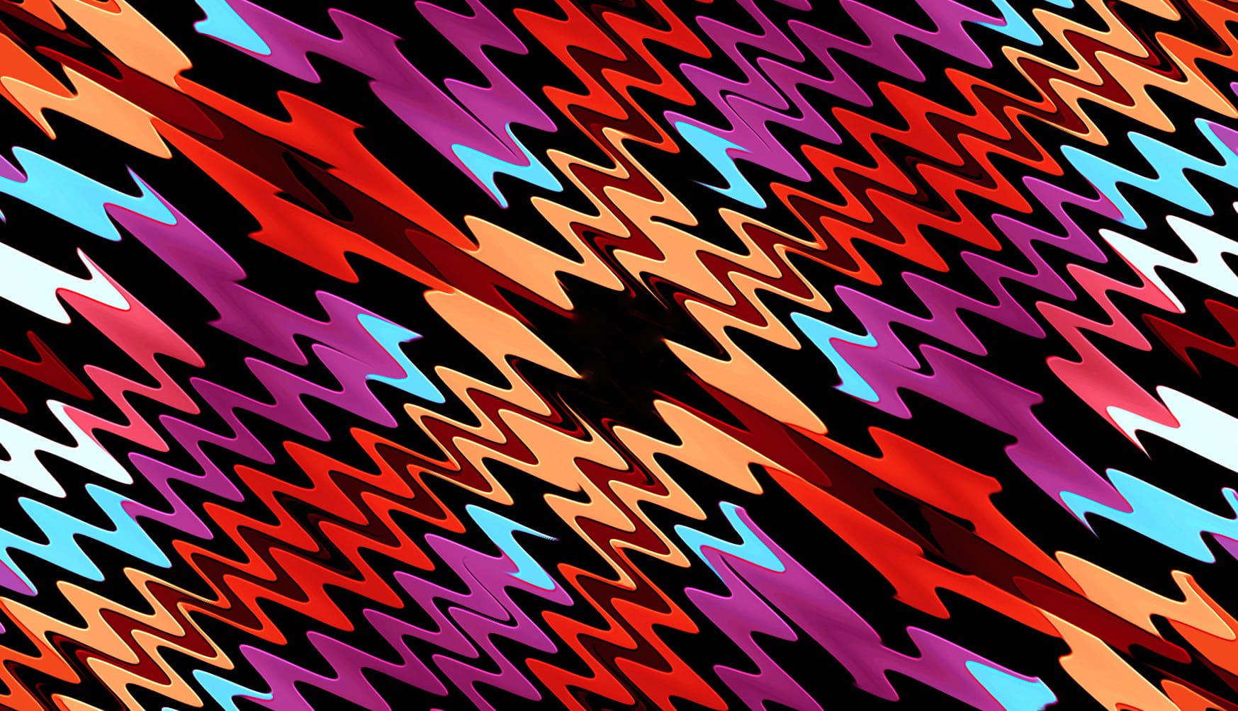 Colorful Zig-Zag wallpapers HD quality