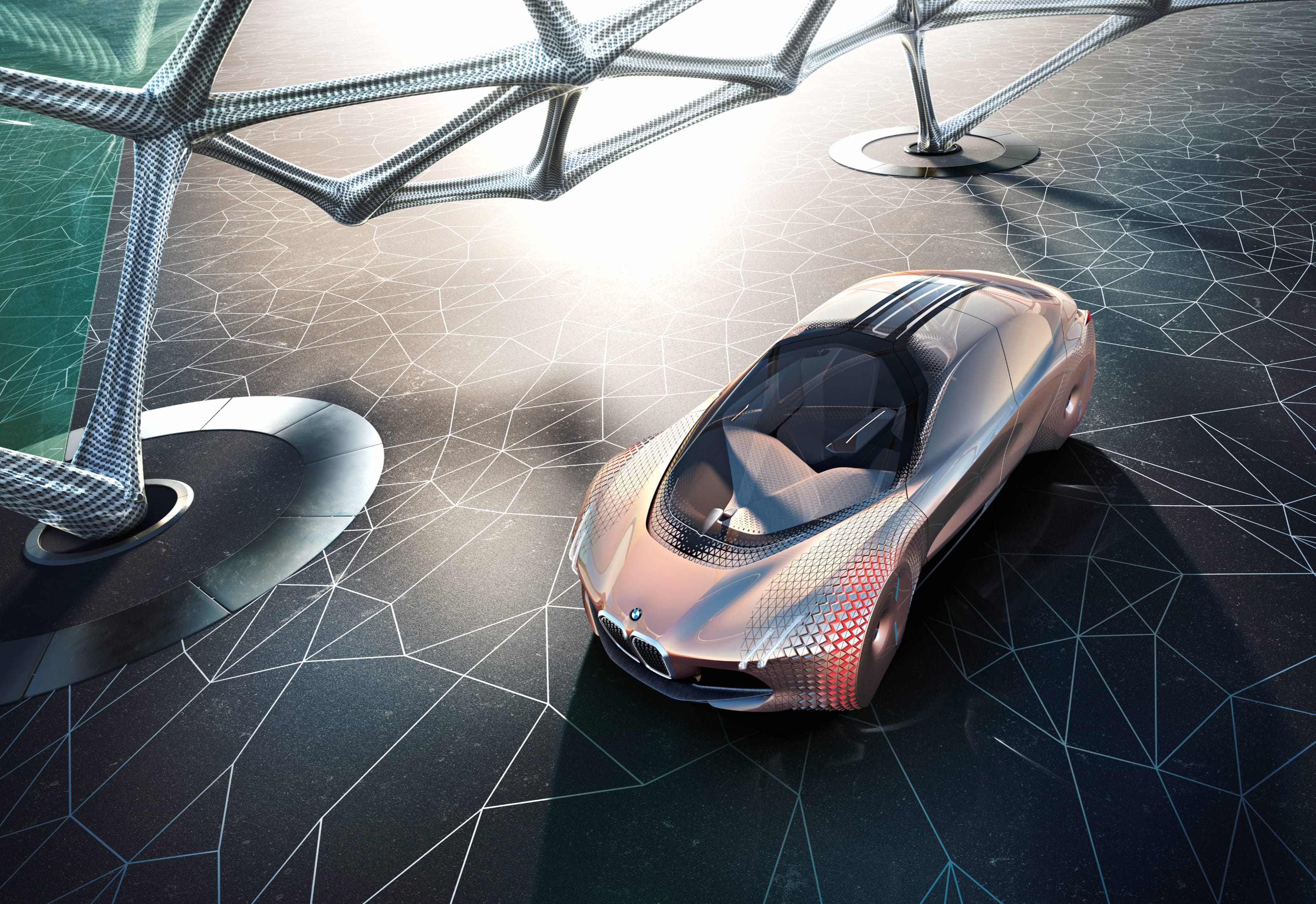 Concept Car Vehicle BMW Vision Next 100 wallpapers HD quality