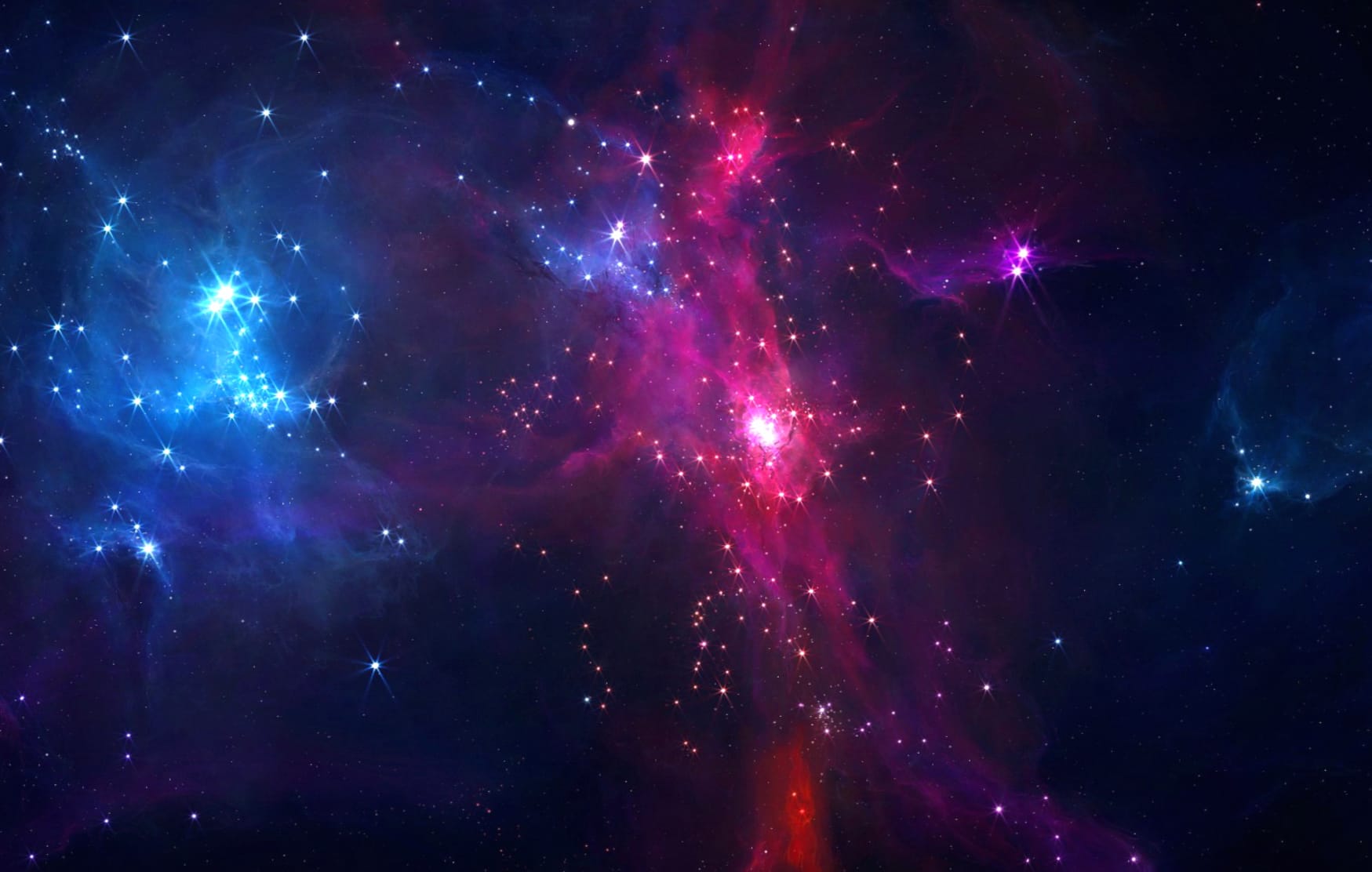 Cosmic Dreams HD Nebula Wallpaper at 1152 x 864 size wallpapers HD quality