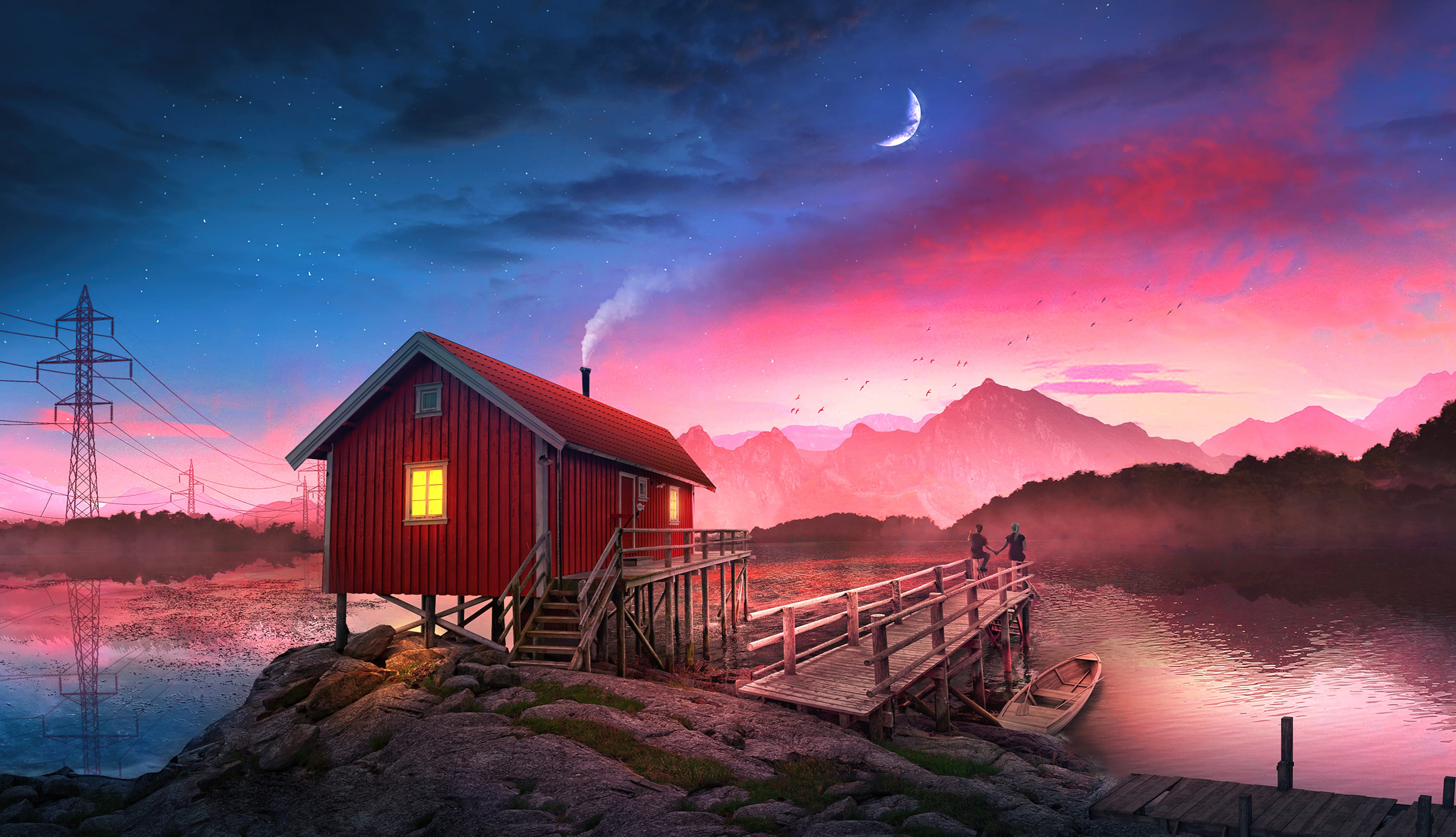 Cozy Cabin wallpapers HD quality