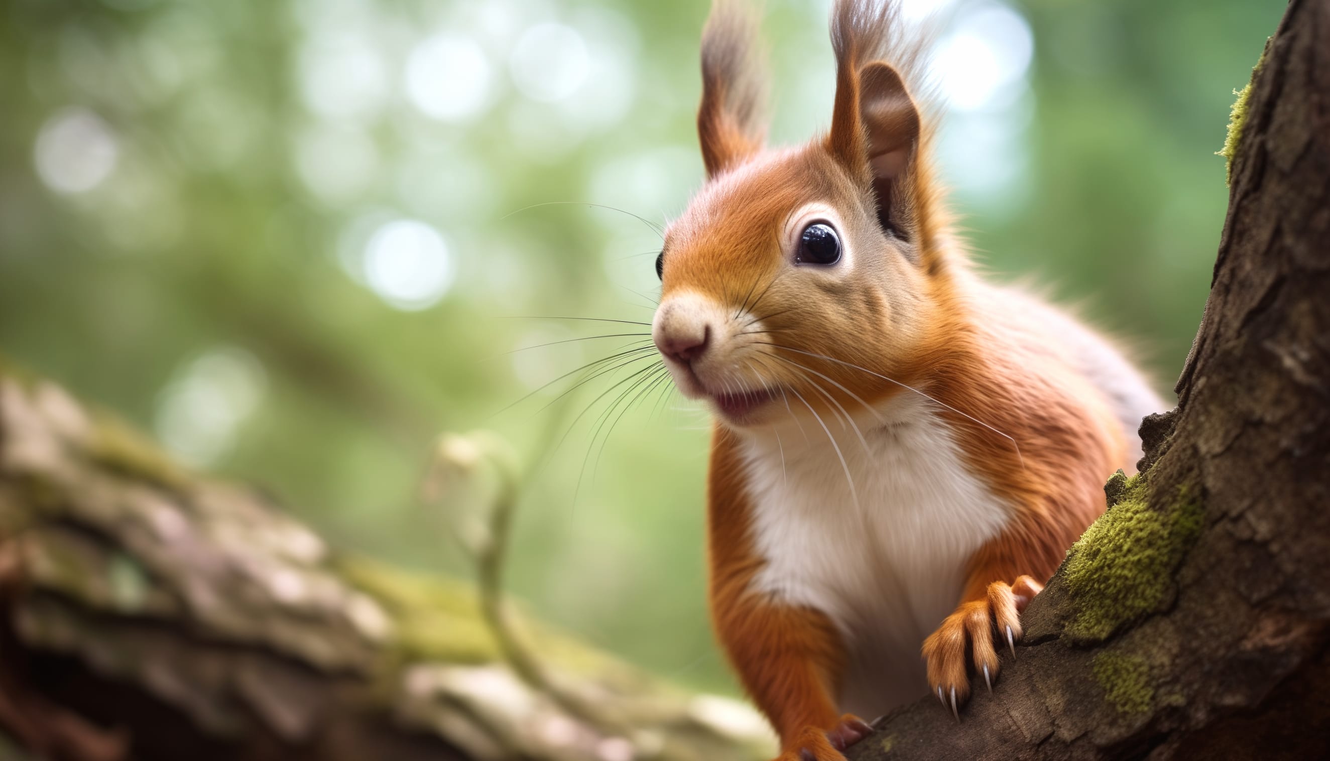 Curious Squirrel wallpapers HD quality