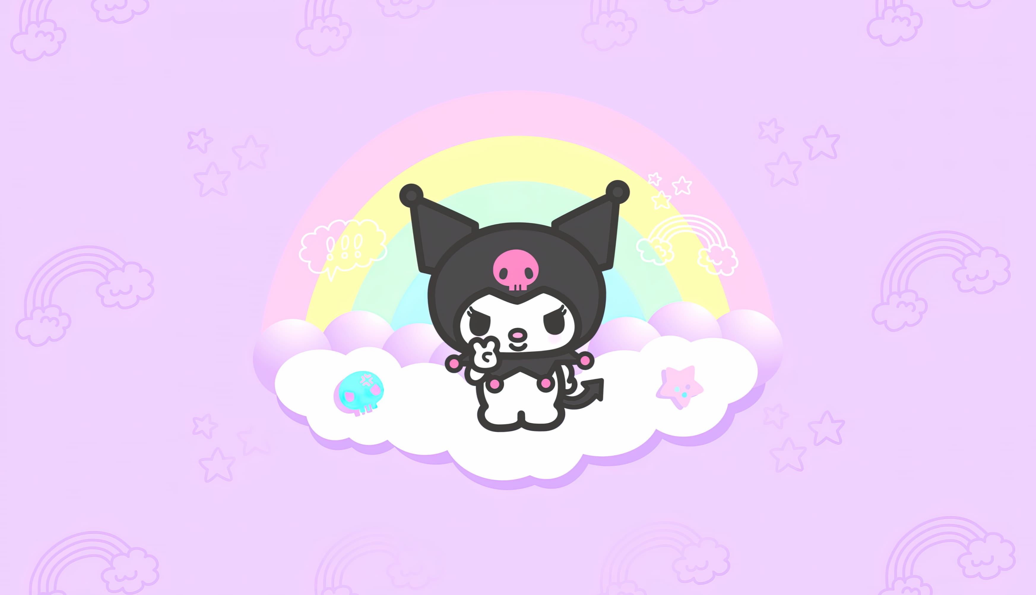 Cute Kuromi Wallpaper - Onegai My Melody HD Desktop Background wallpapers HD quality