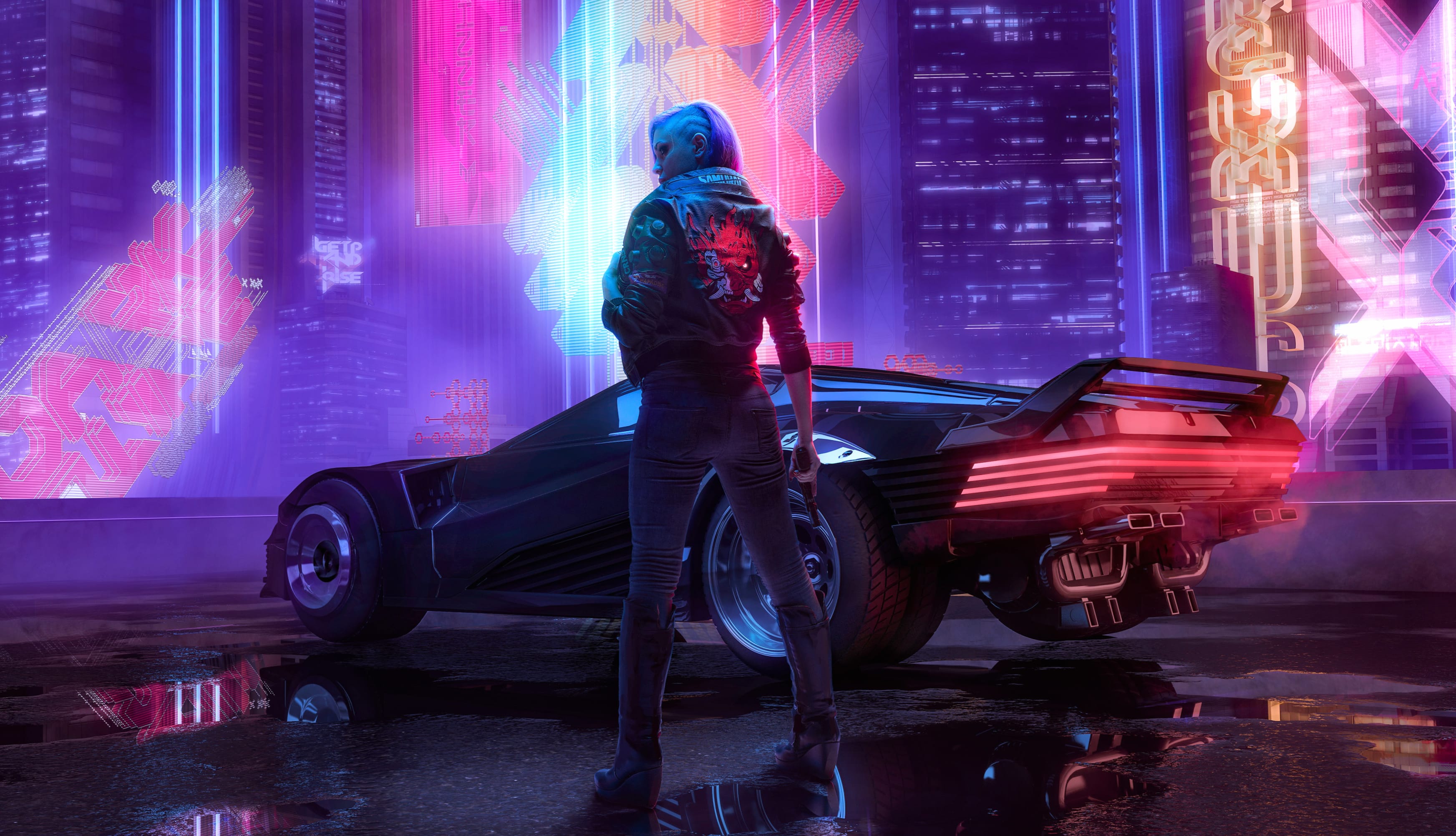 Cyberpunk 2077 Samurai jacket wallpapers HD quality