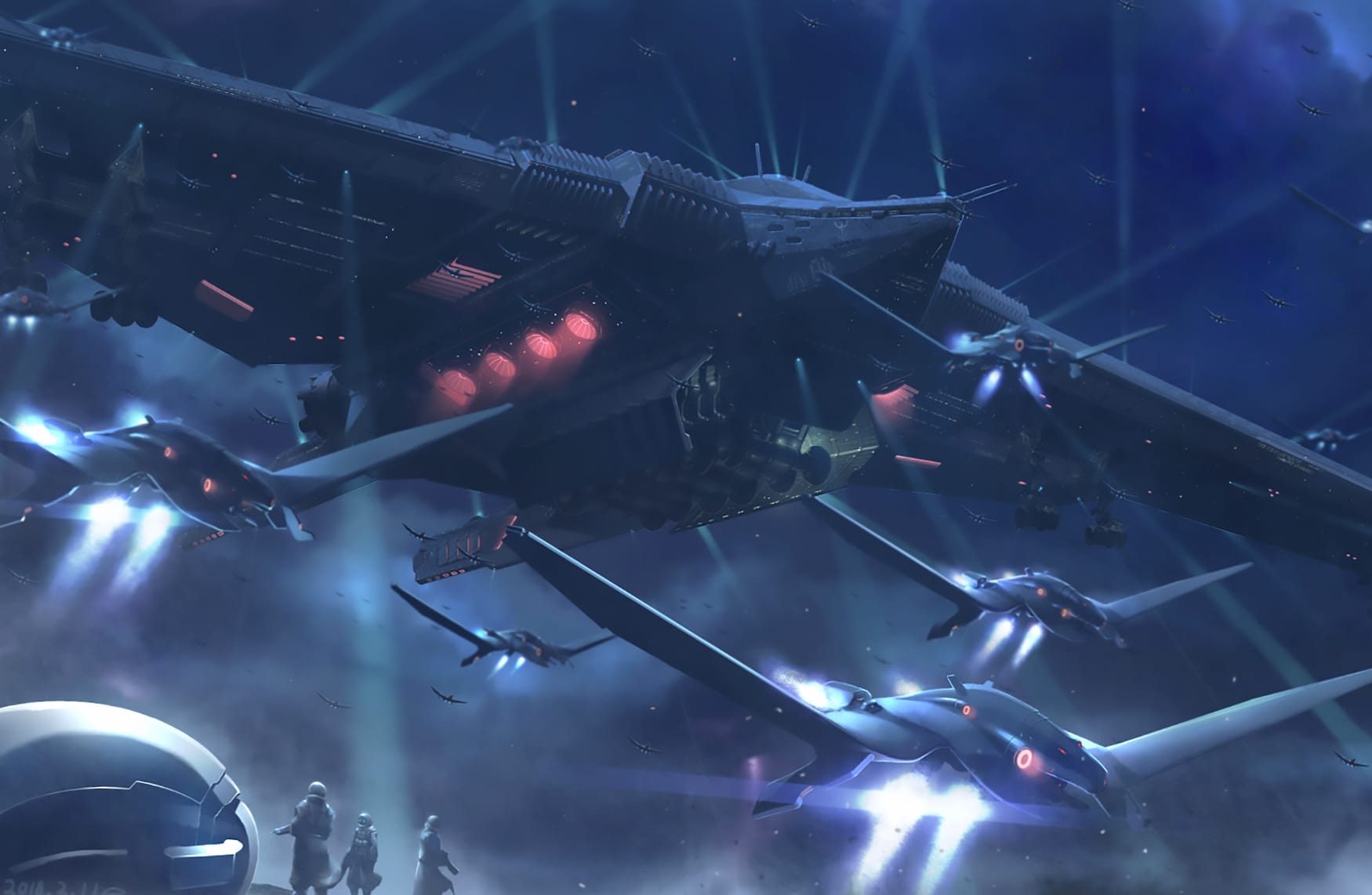 Cyberpunk Armada wallpapers HD quality