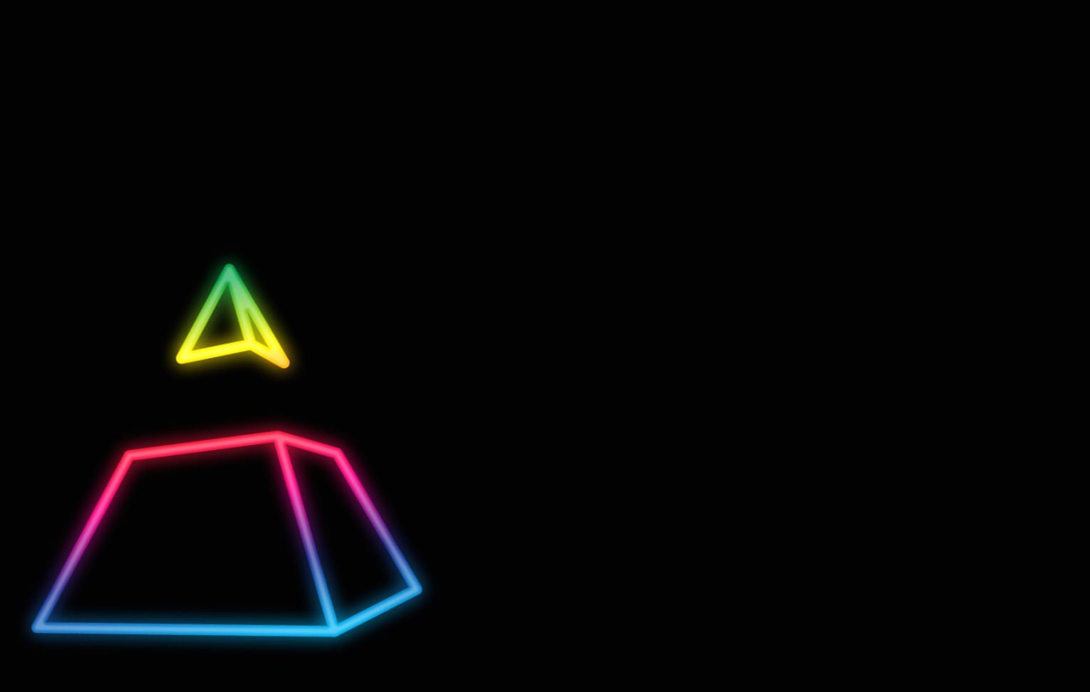 Daft Punk Neon Shapes wallpapers HD quality