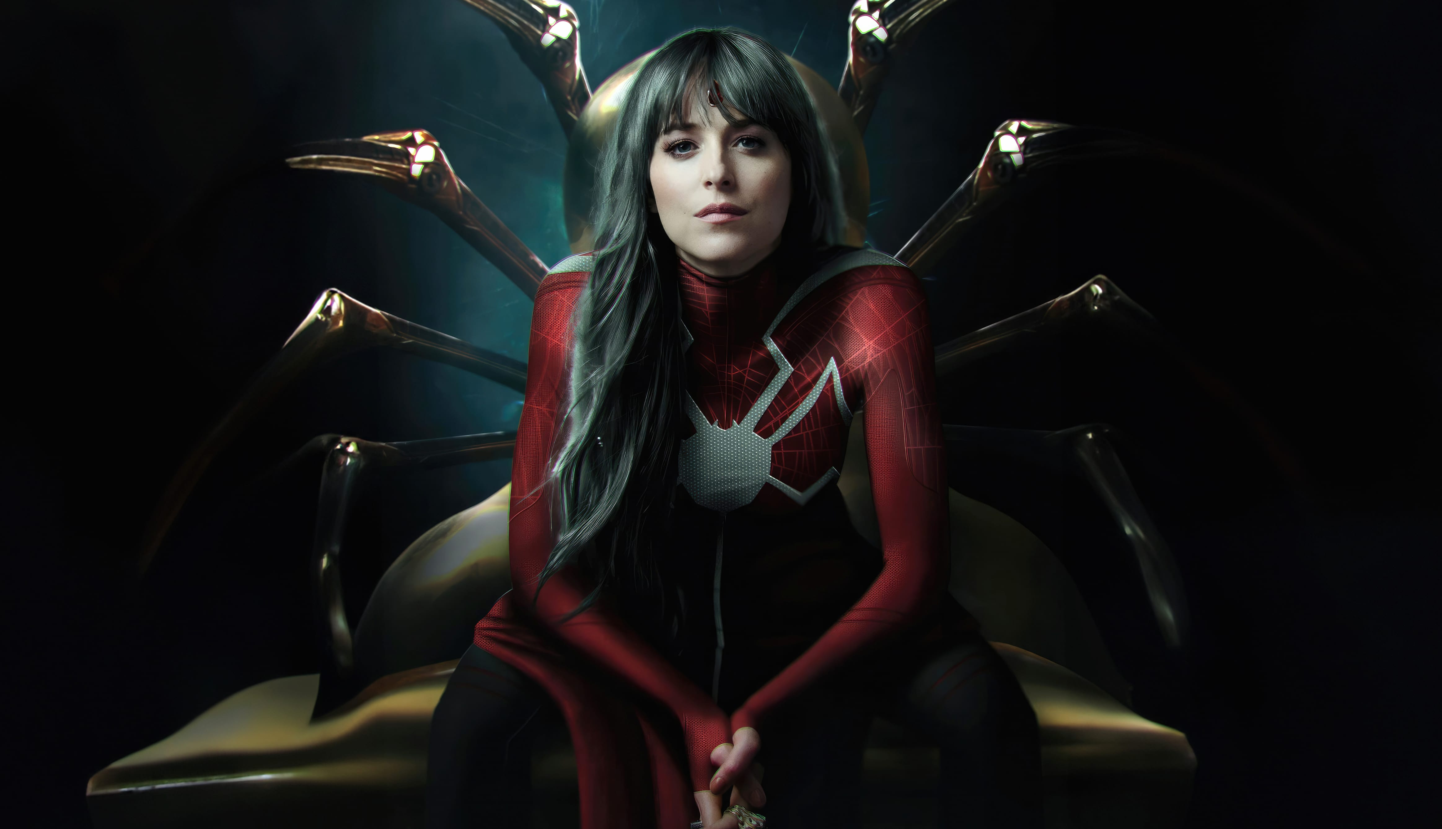 Dakota Johnson Madame Web Movie at 1152 x 864 size wallpapers HD quality