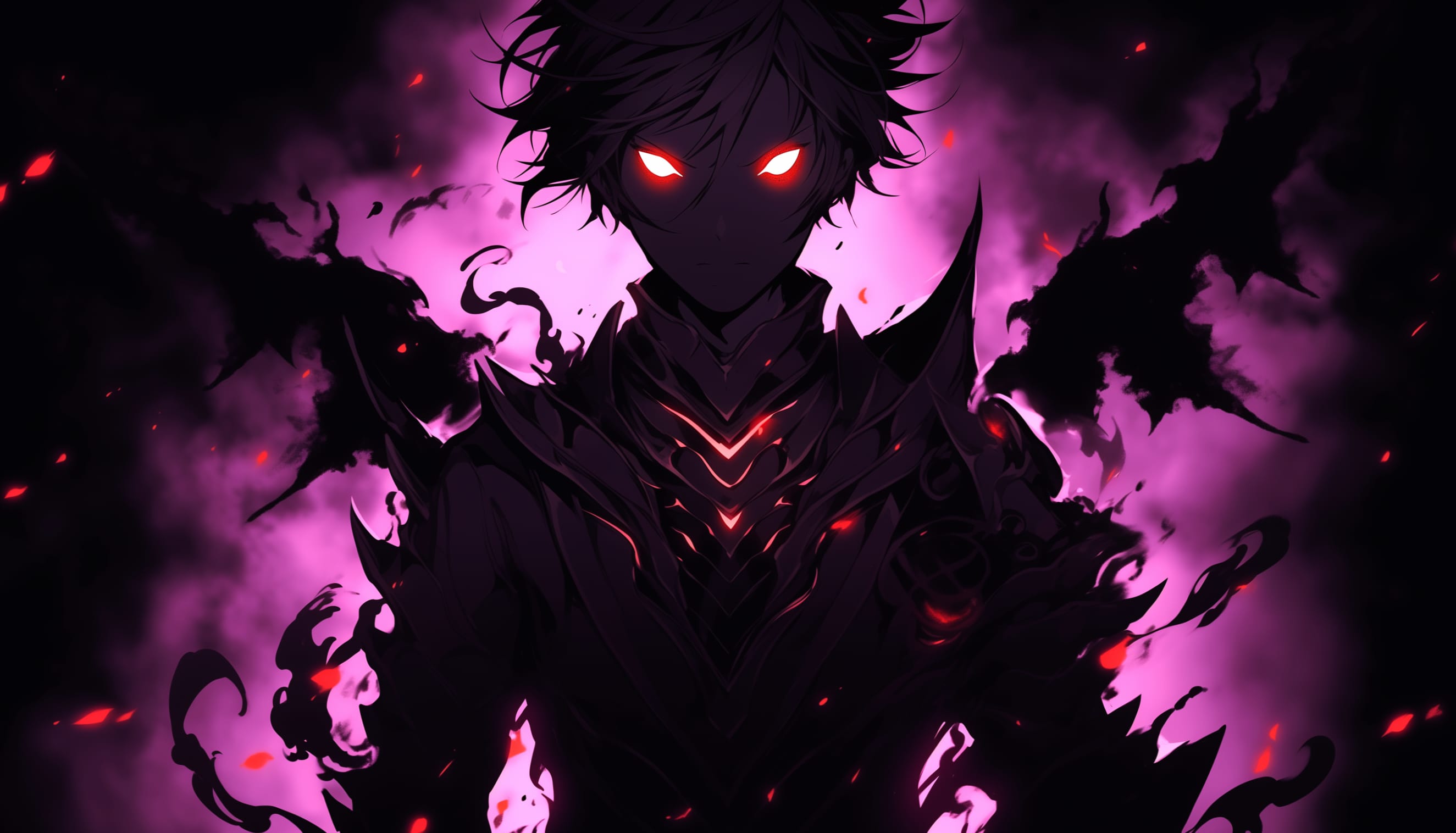 Dark Anime Monster Phonk at 2560 x 1440 HD size wallpapers HD quality