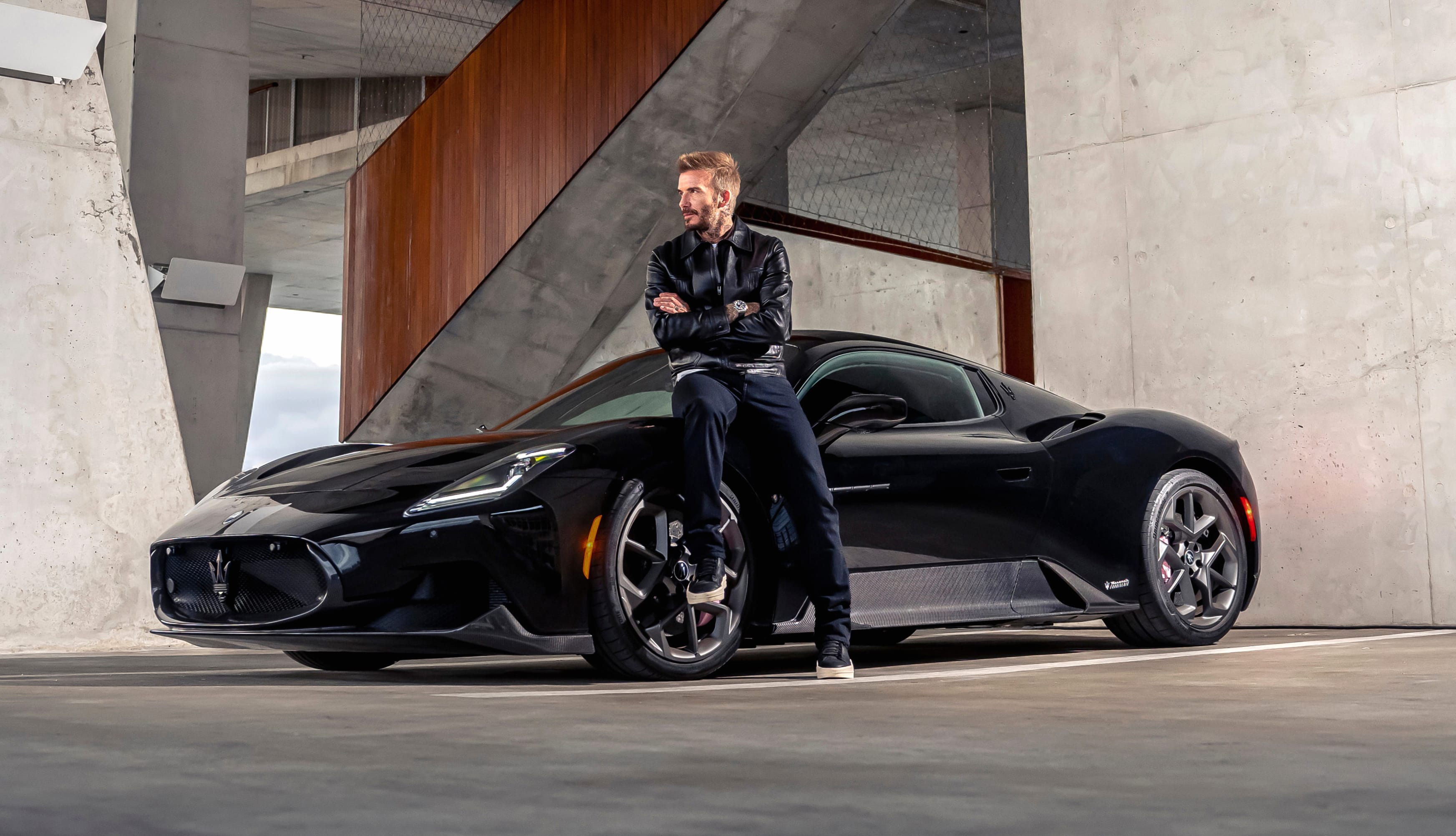 David Beckham Maserati MC20 Coupé wallpapers HD quality