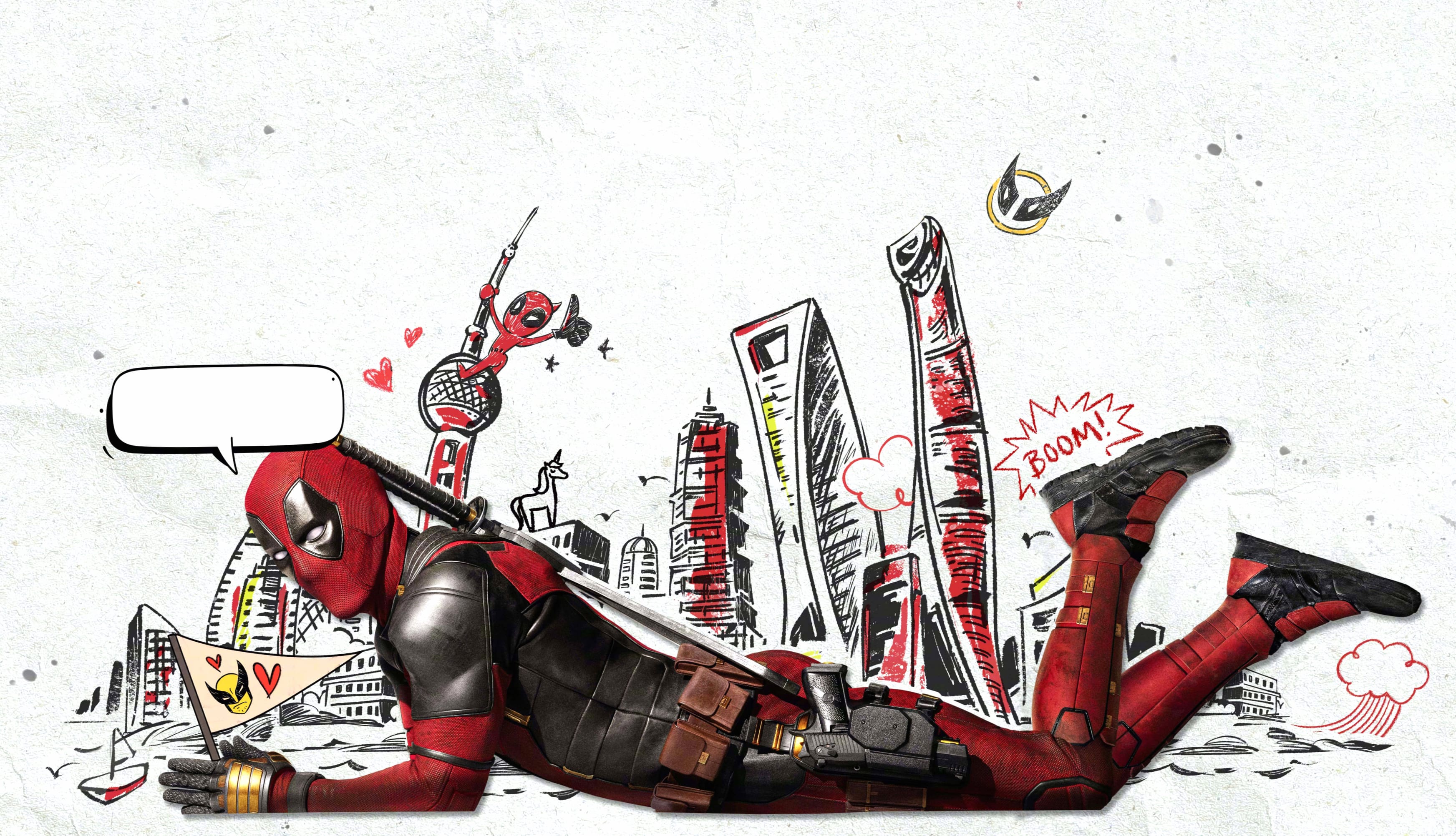 Deadpool & Wolverine Artwork wallpapers HD quality