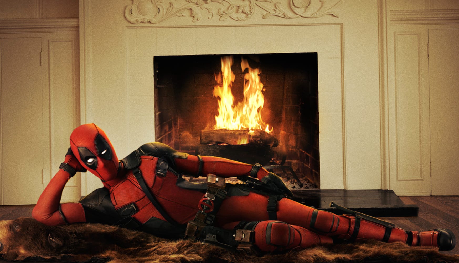 Deadpool Fireplace wallpapers HD quality