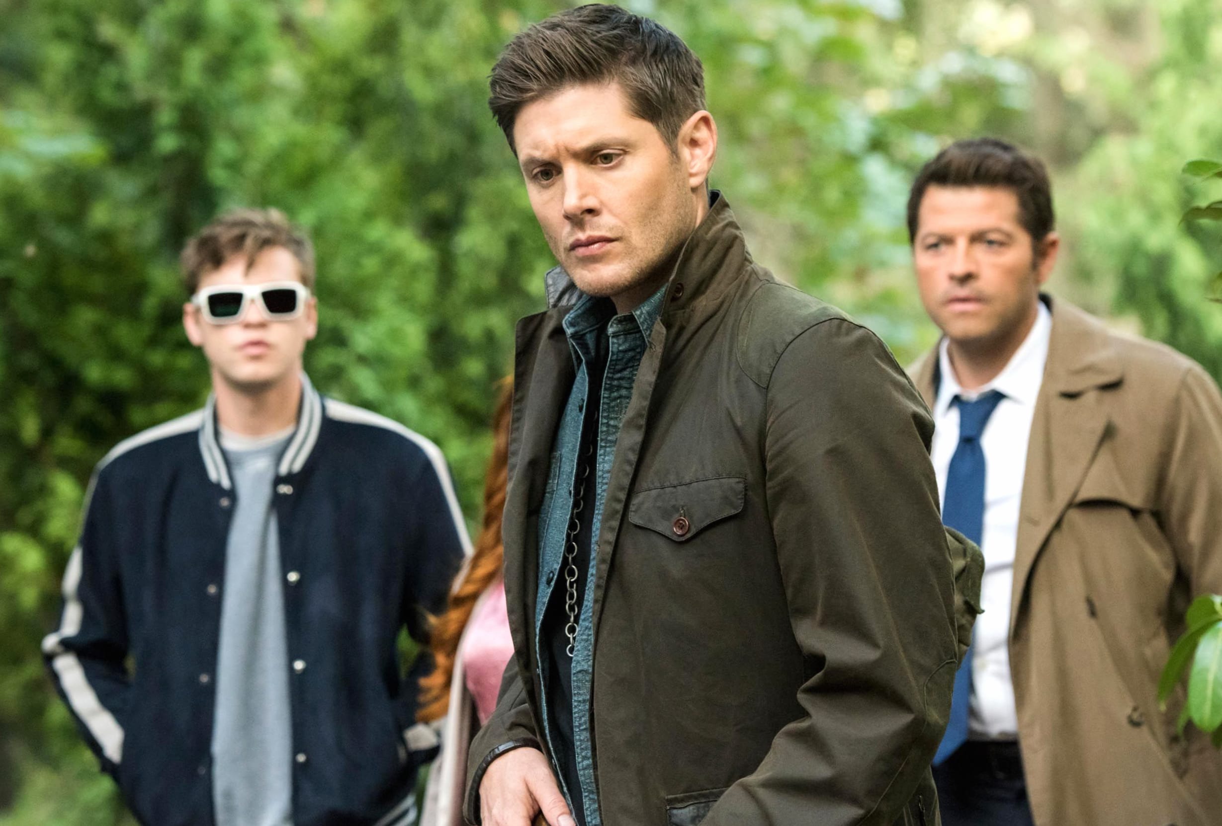 Dean Winchester Castiel (Supernatural) Misha Collins Jensen Ackles TV Show Supernatural wallpapers HD quality