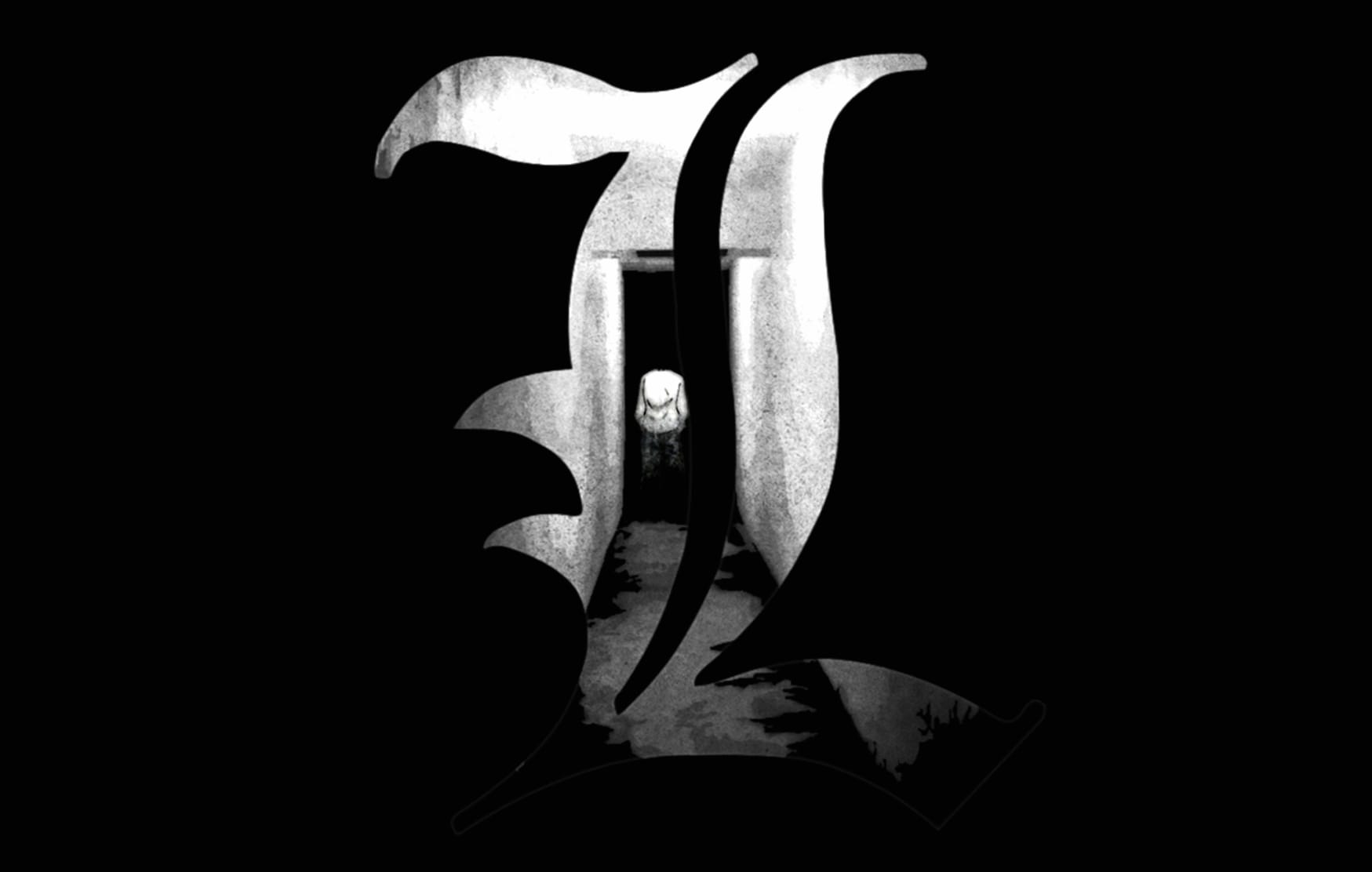 Death Note L at 2048 x 2048 iPad size wallpapers HD quality