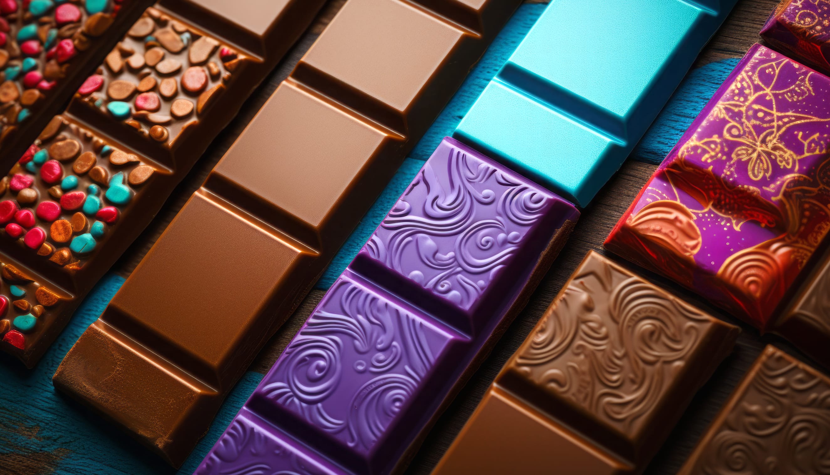 Decadent Chocolate Array – AI Art Inspired at 640 x 1136 iPhone 5 size wallpapers HD quality