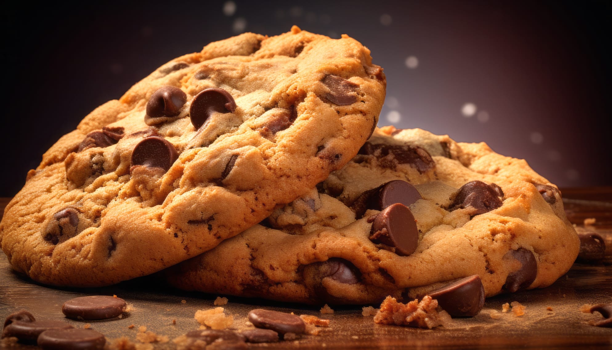 Decadent Chocolate Chip Cookie wallpapers HD quality