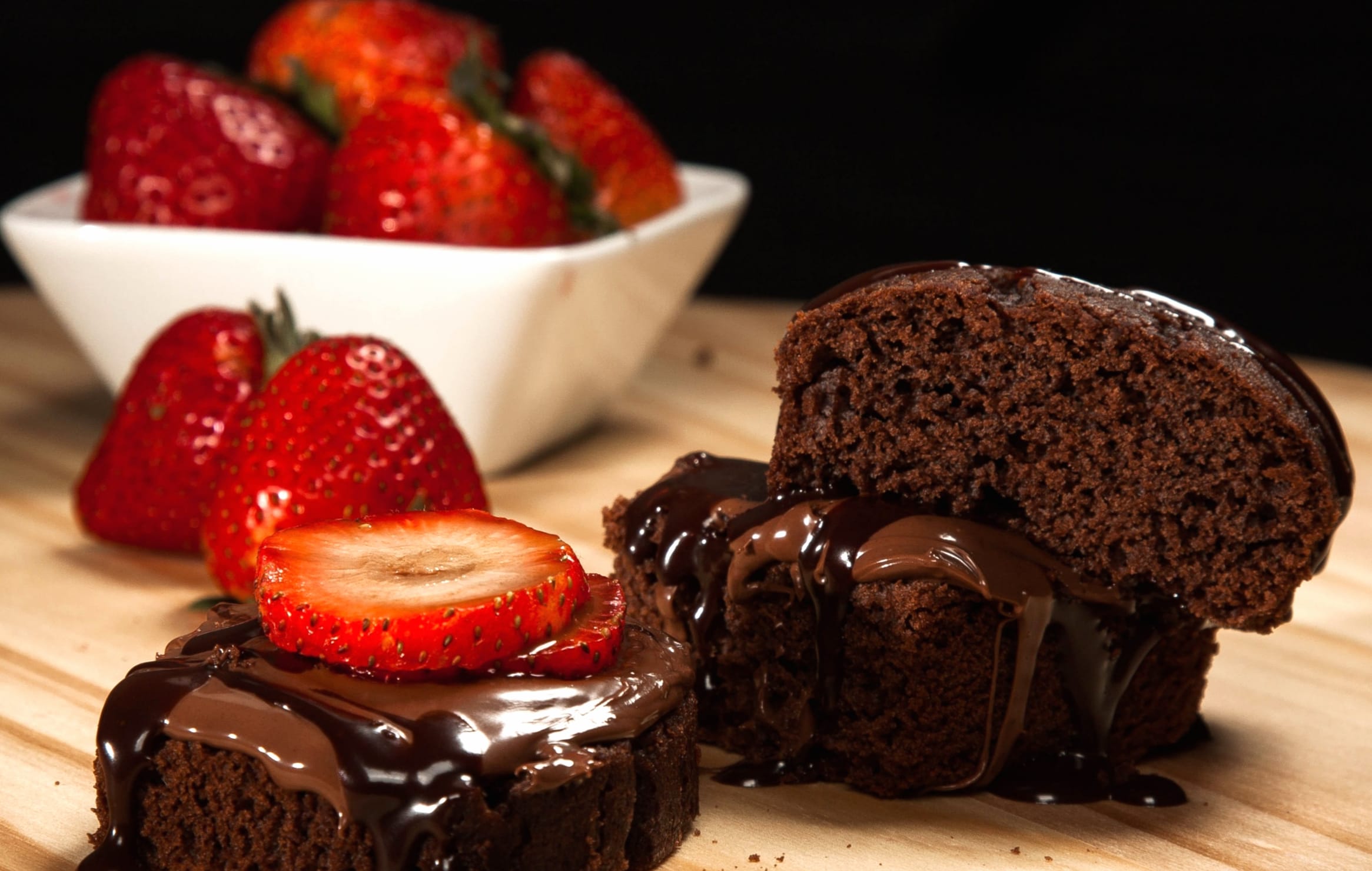 Decadent Chocolate Strawberry Delight wallpapers HD quality