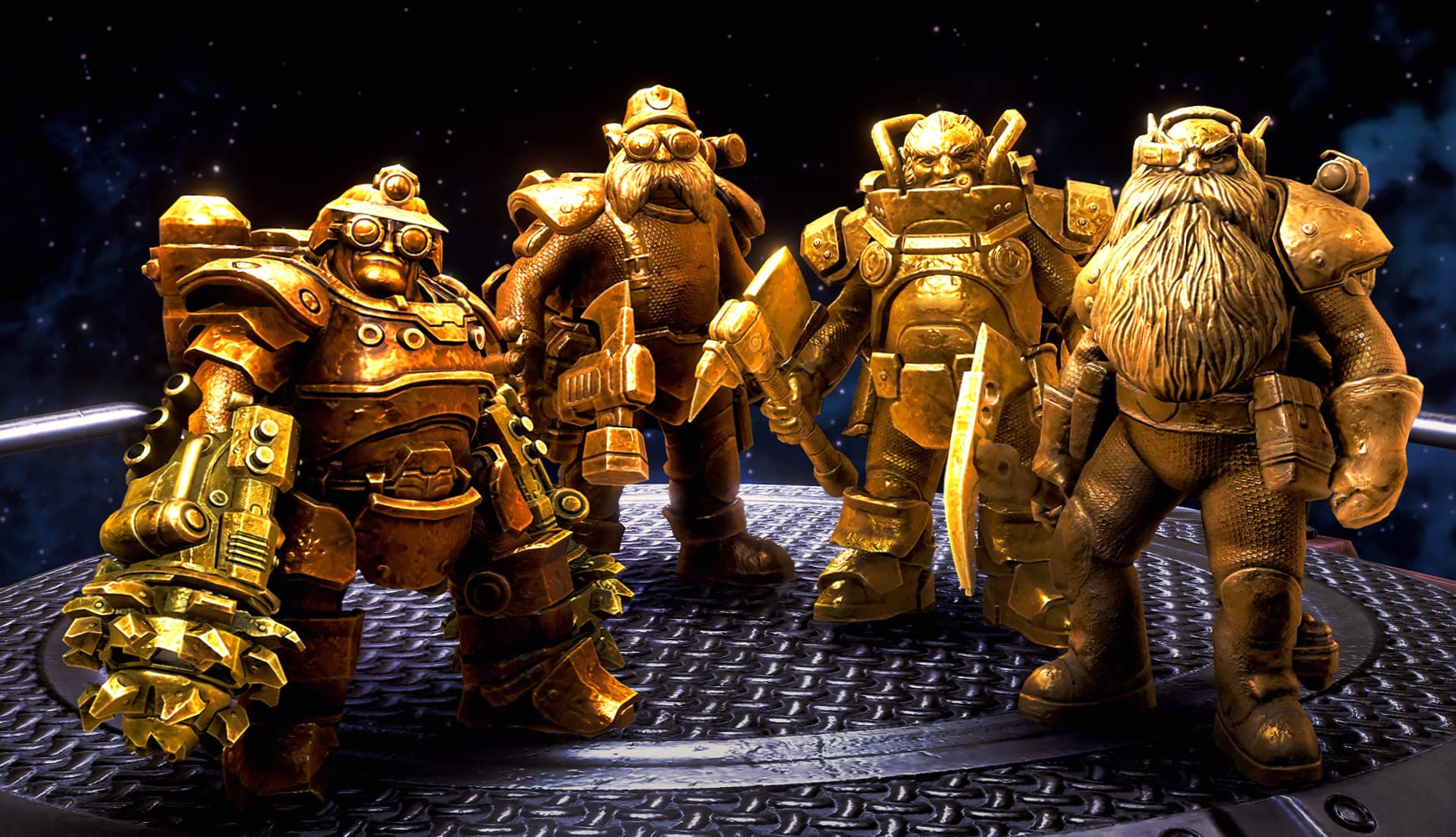 Deep Rock Galactic Survivor - Space Dwarf Squad wallpapers HD quality