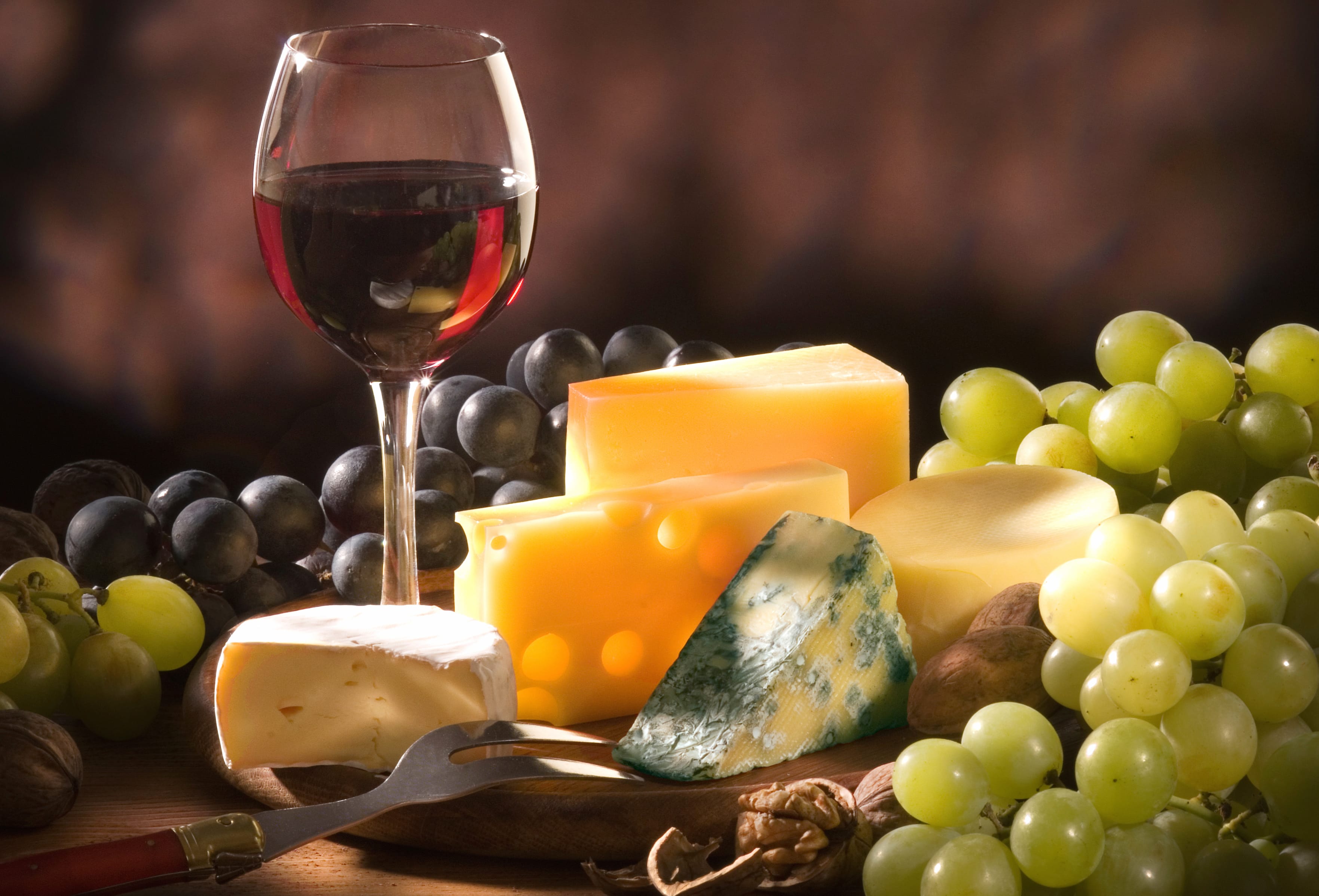 Delectable Cheese & Wine Scene - wallpapers HD quality