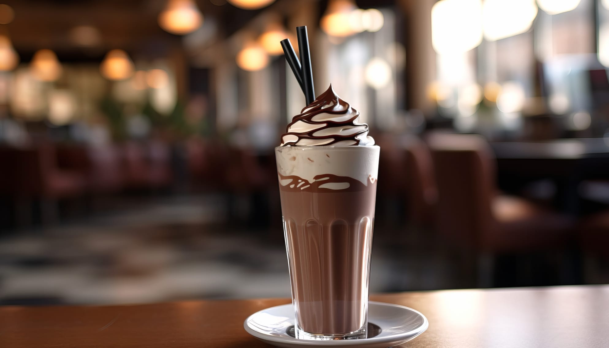 Delicious Chocolate Milkshake wallpapers HD quality