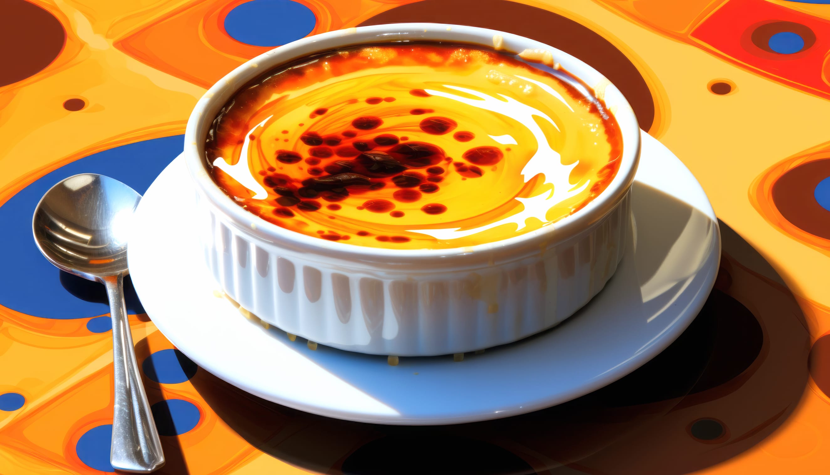 Delicious Crème Brûlée for Dessert Lovers wallpapers HD quality