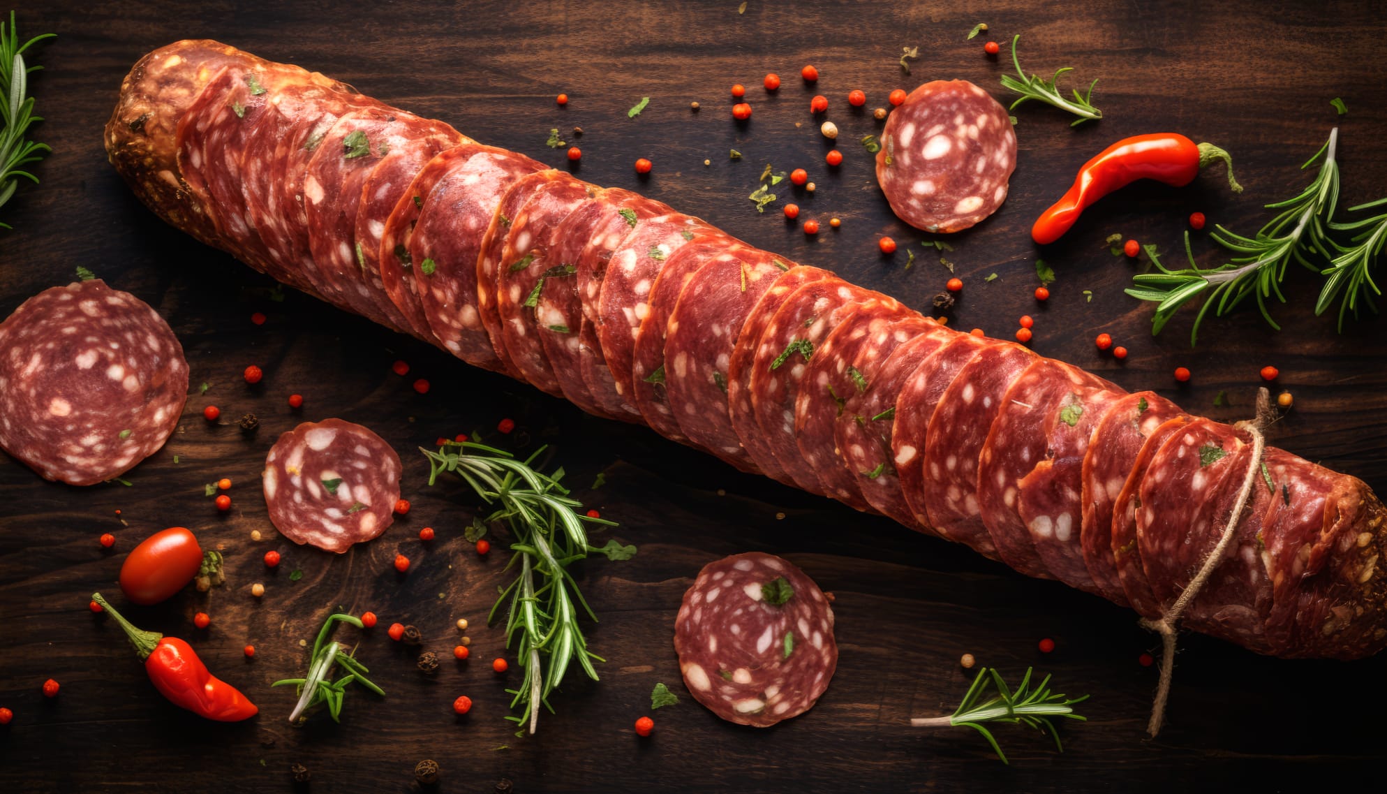 Delicious Gourmet Salami for Foodies wallpapers HD quality