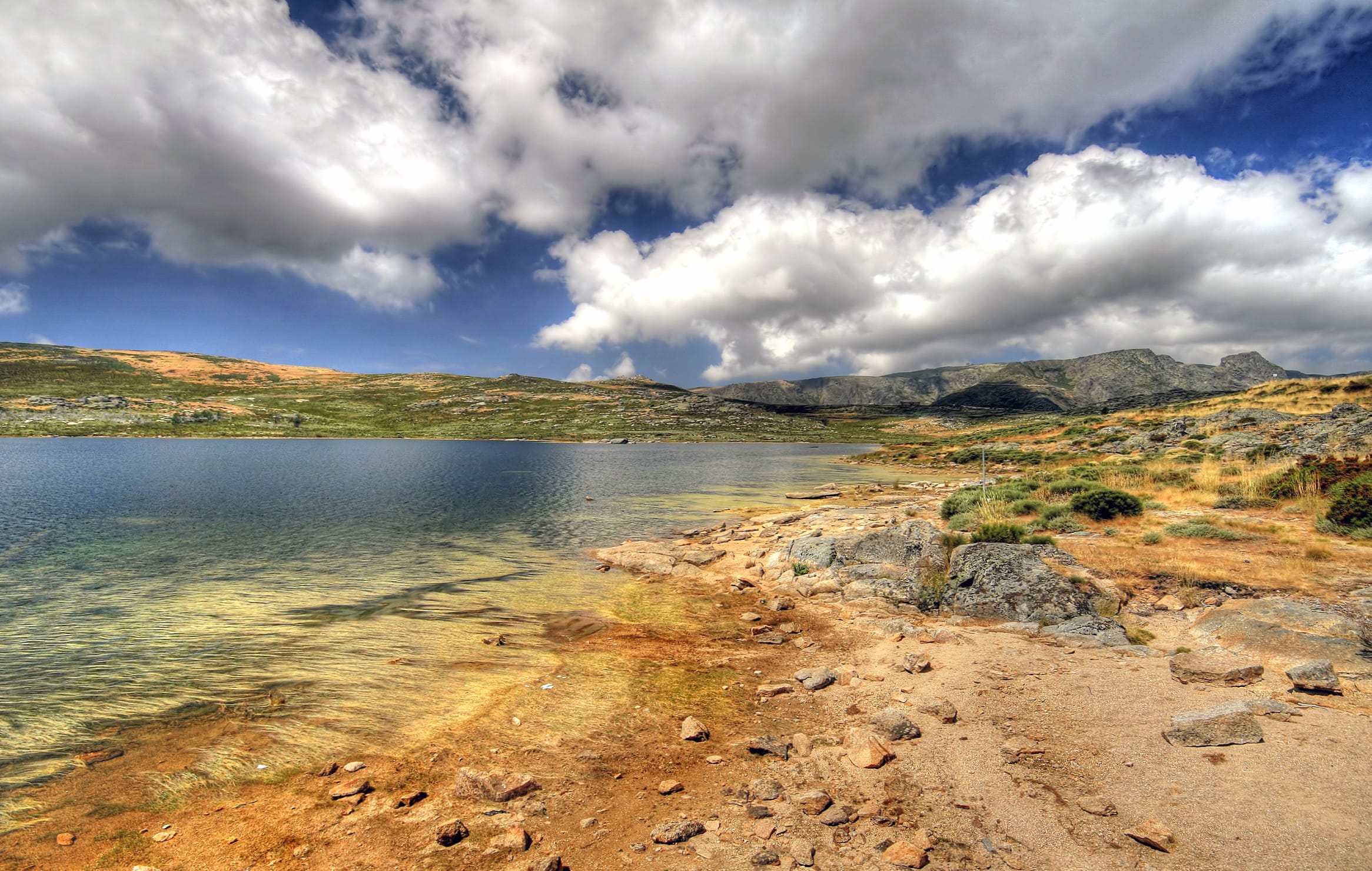 Desert Lake Landscape at 1680 x 945 HD size wallpapers HD quality